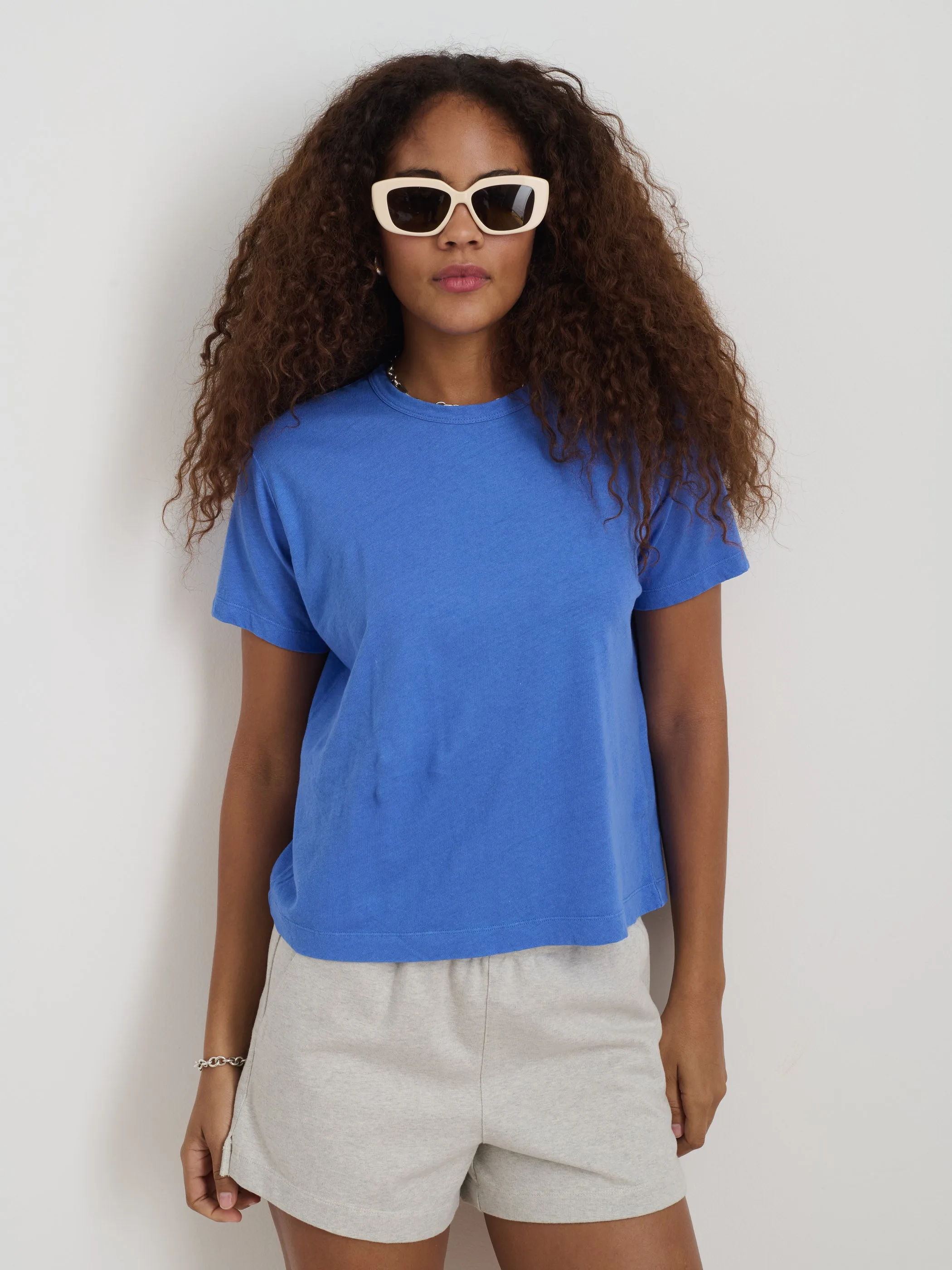 Garcon Tee In Linen Cotton sold by Alex Mill product image thumbnail 2