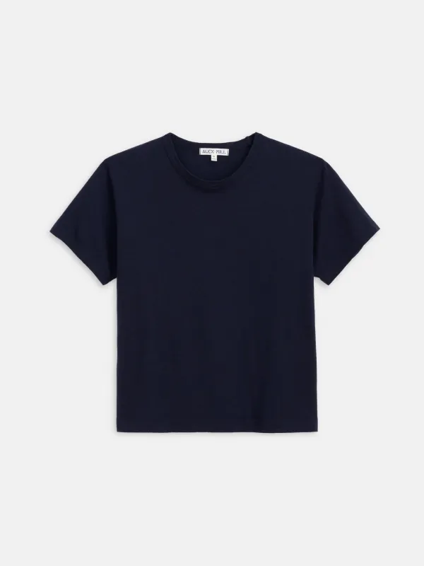 Garcon Tee In Linen Cotton sold by Alex Mill