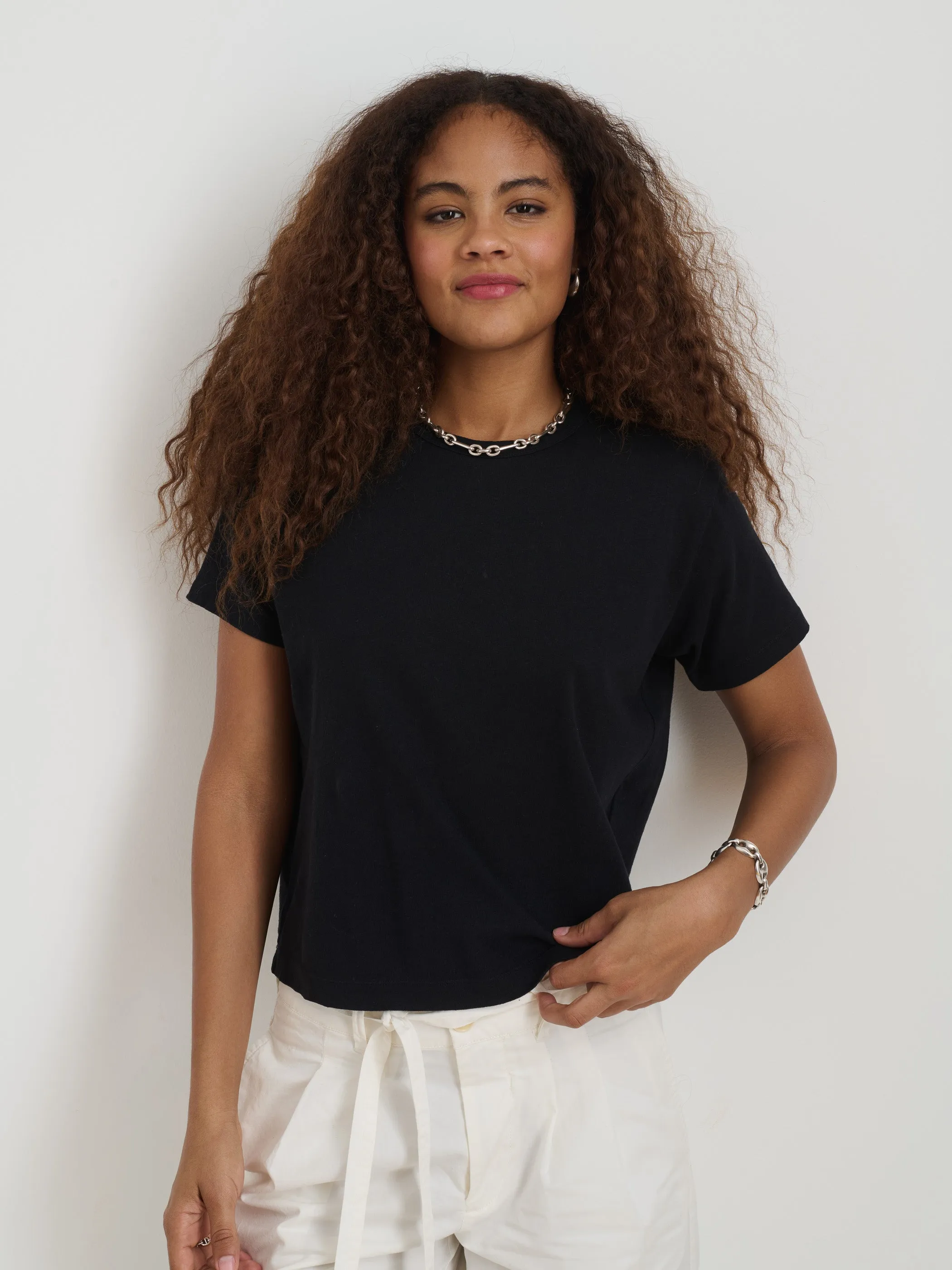 Garcon Tee In Linen Cotton sold by Alex Mill product image thumbnail 2