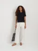 Garcon Tee In Linen Cotton sold by Alex Mill