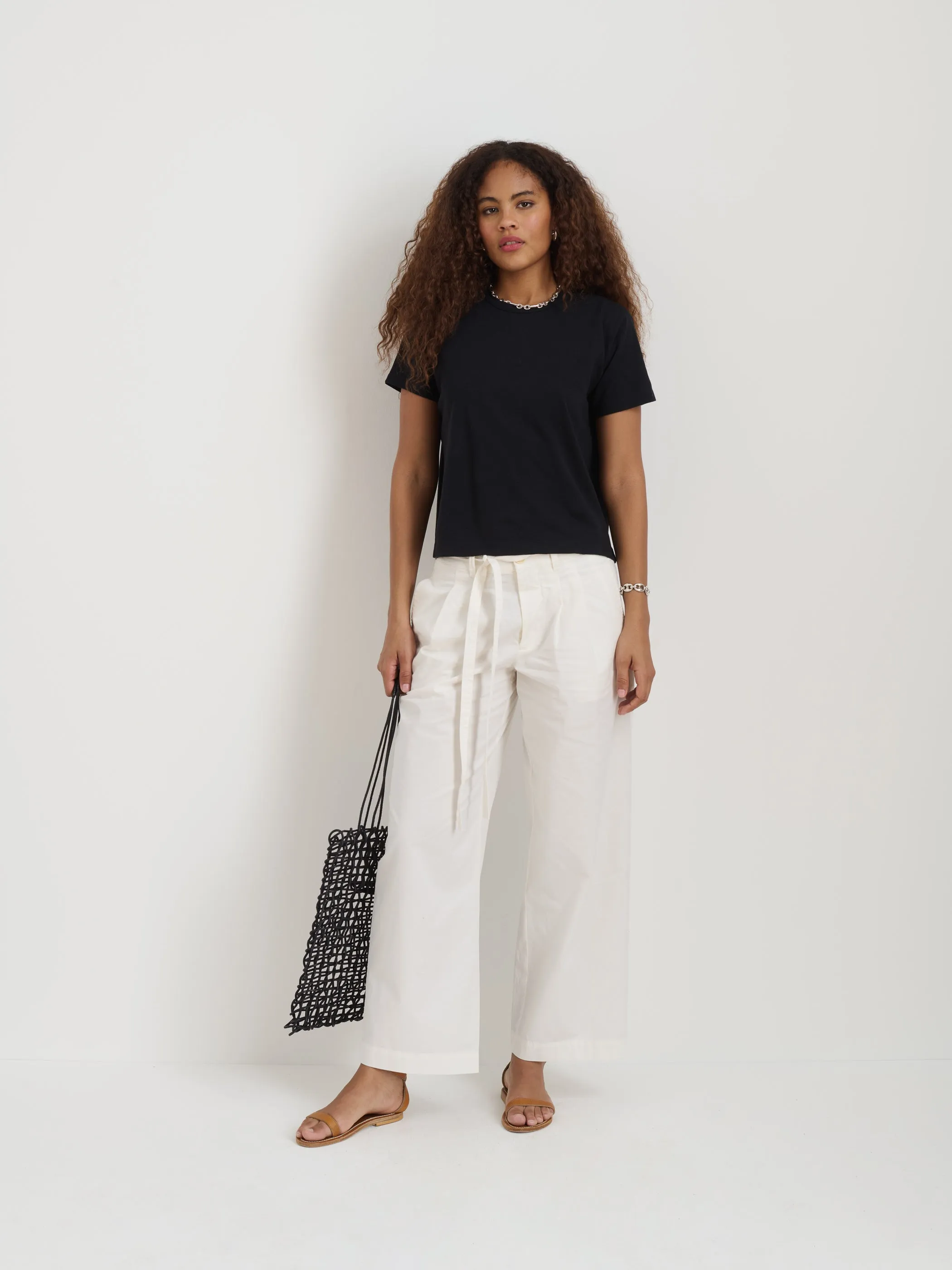 Garcon Tee In Linen Cotton sold by Alex Mill product image thumbnail 3