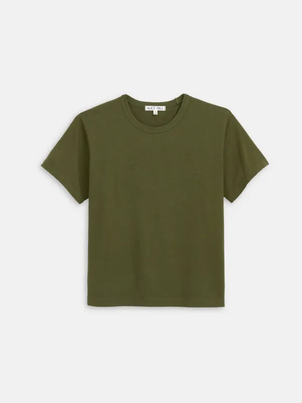Garcon Tee In Linen Cotton sold by Alex Mill