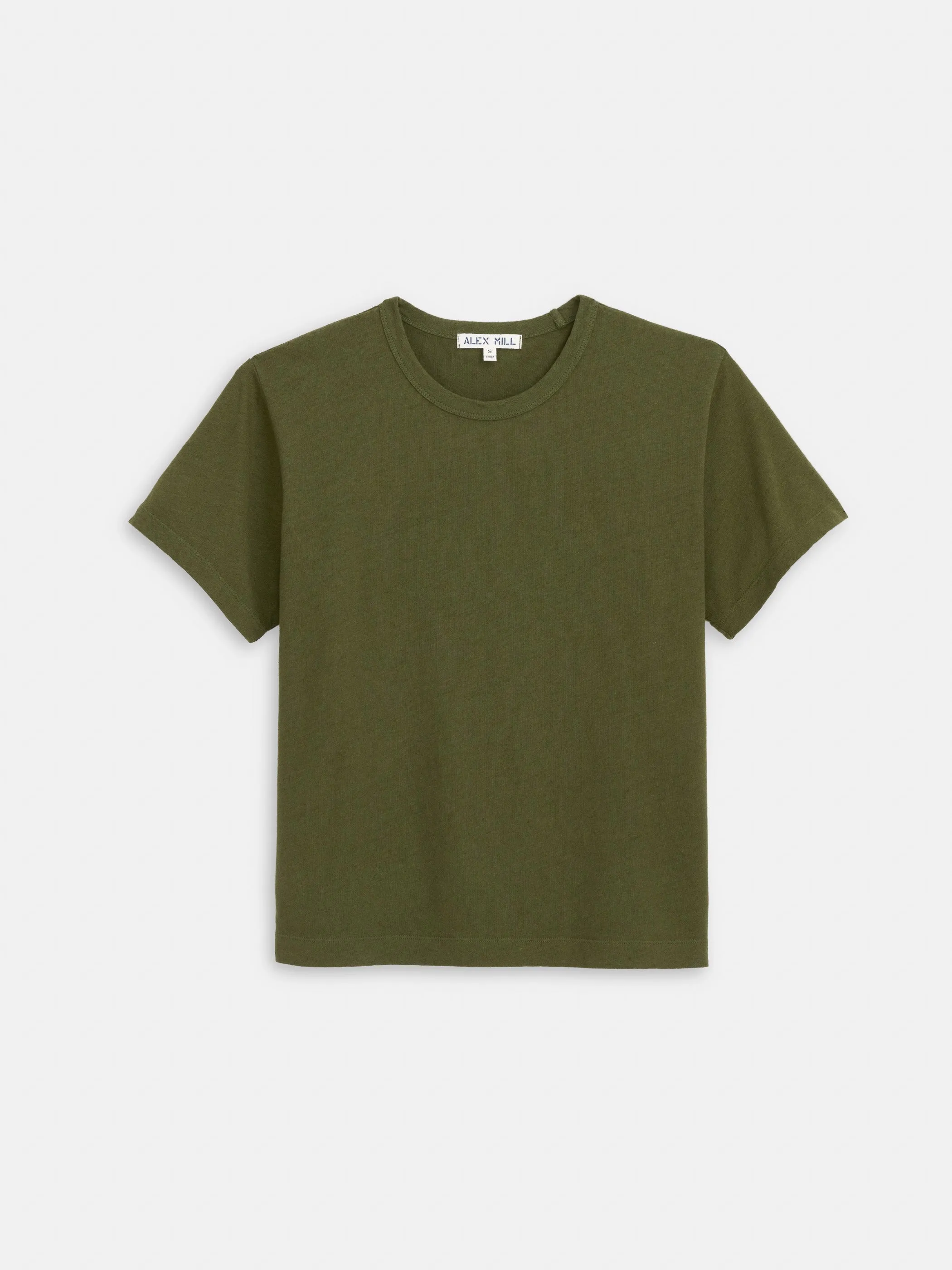 Garcon Tee In Linen Cotton sold by Alex Mill