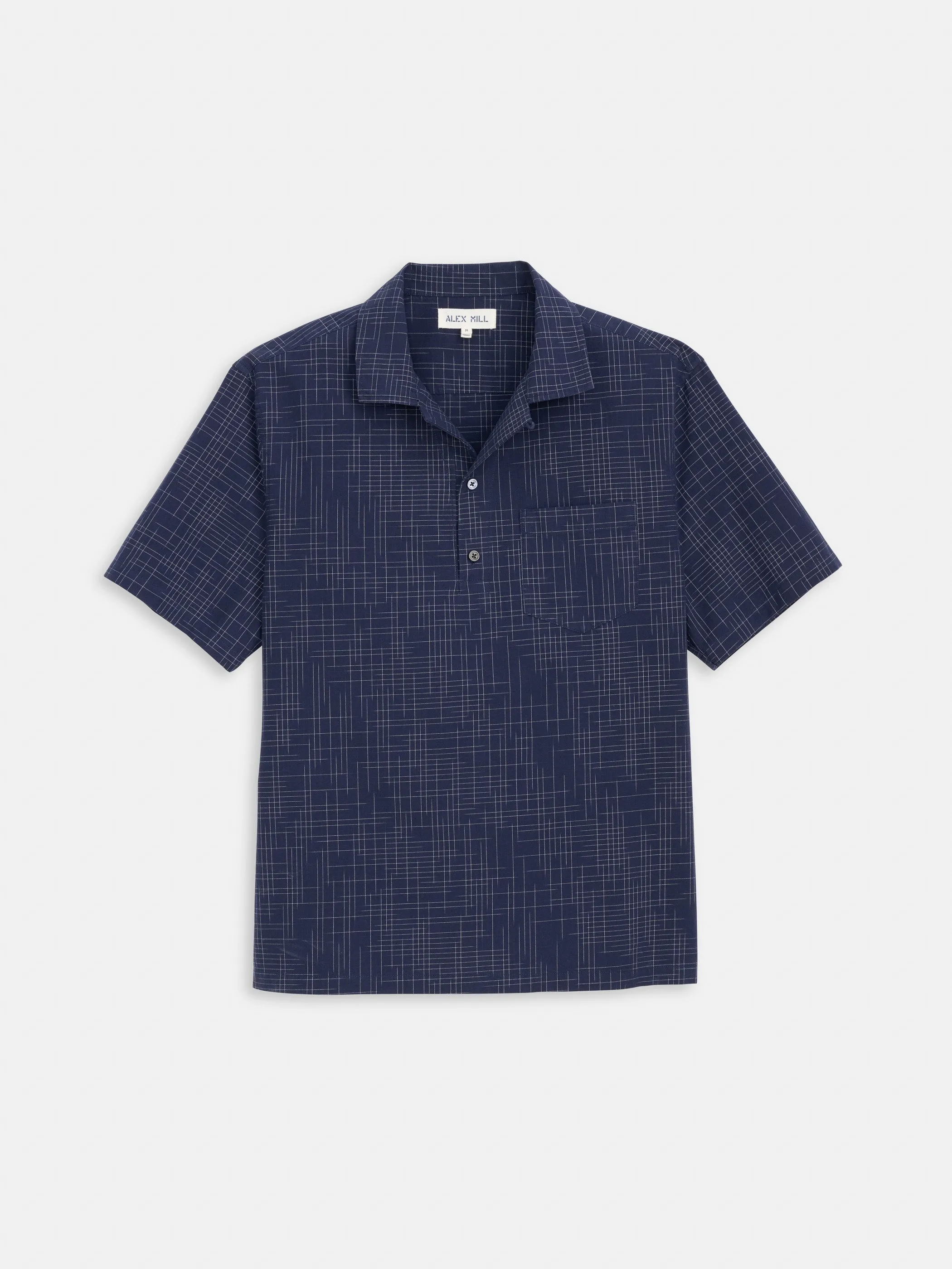 Som Short Sleeve Popover In Cotton sold by Alex Mill