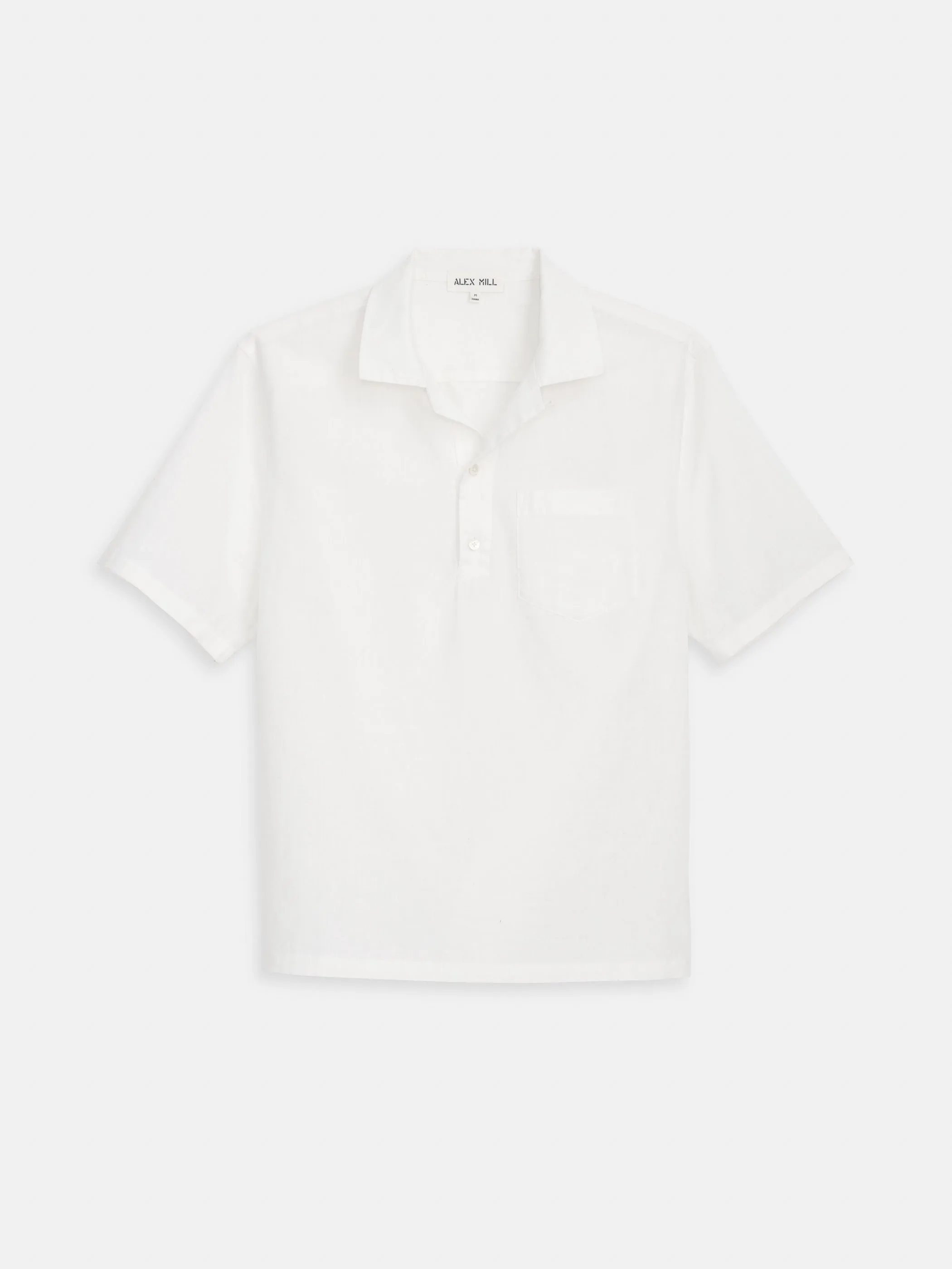Som Short Sleeve Popover In Cotton Linen sold by Alex Mill