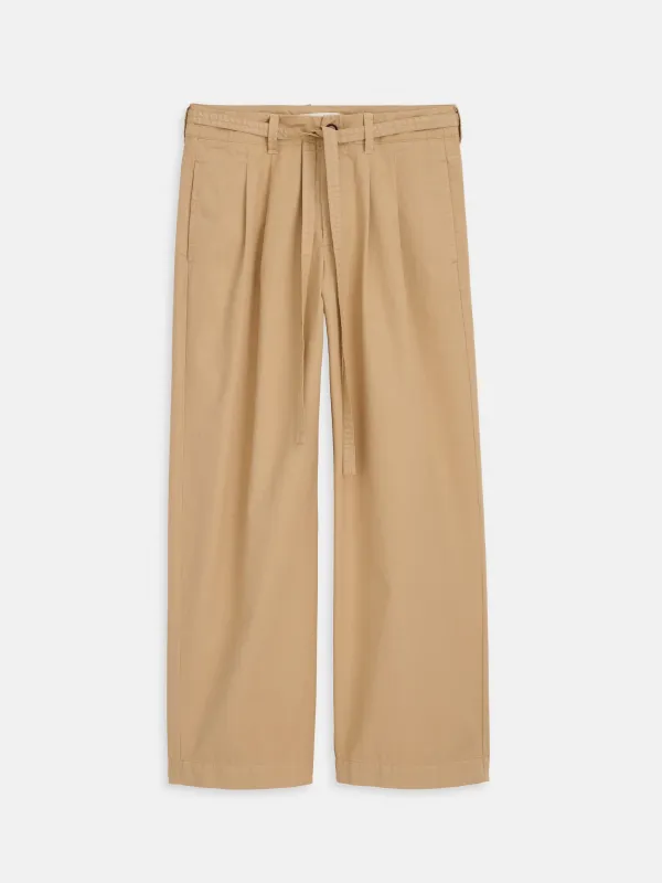 Ina Pleated Pant In Summer Twill sold by Alex Mill