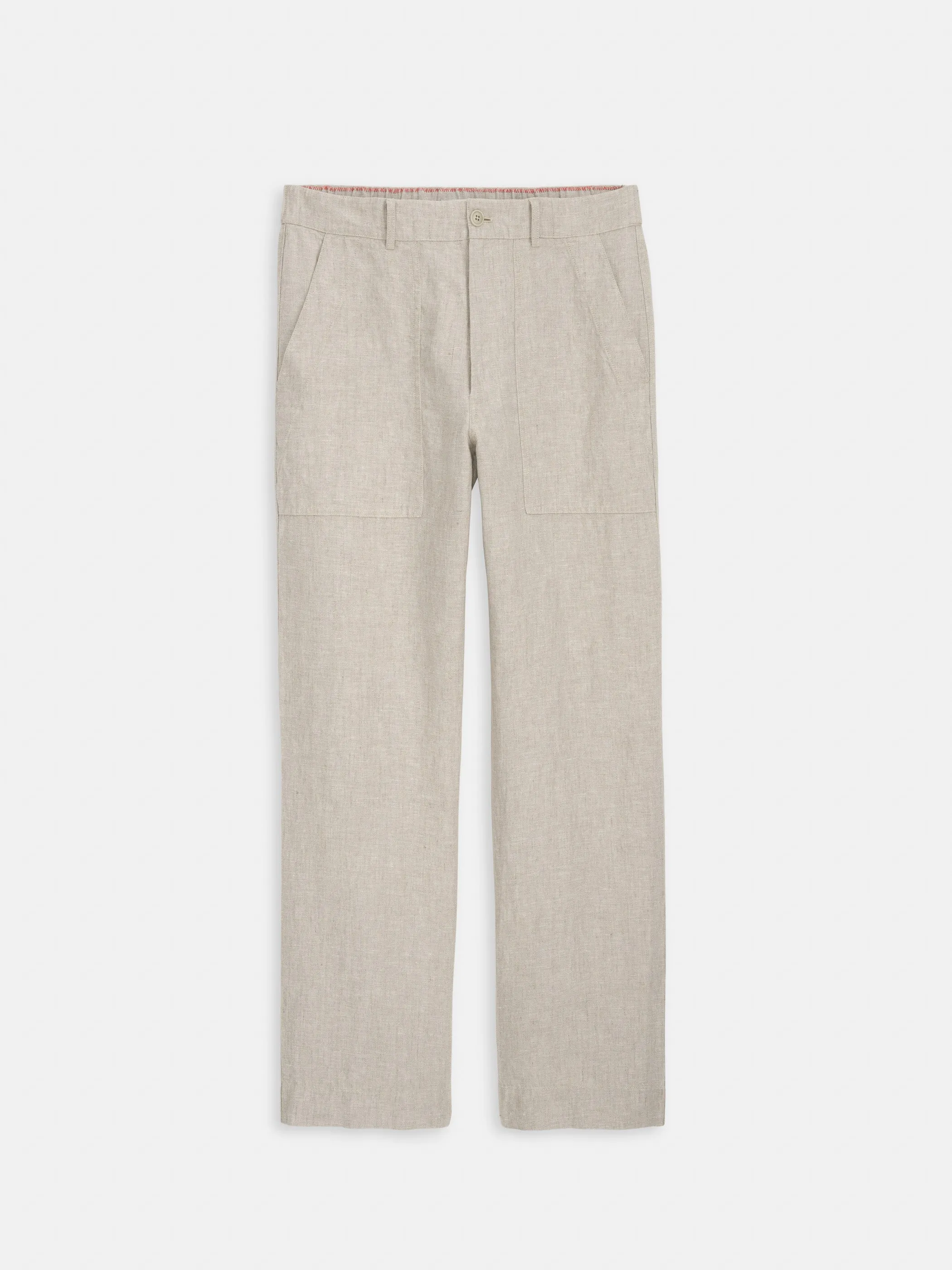 Pull On Field Pant In Flax Linen sold by Alex Mill