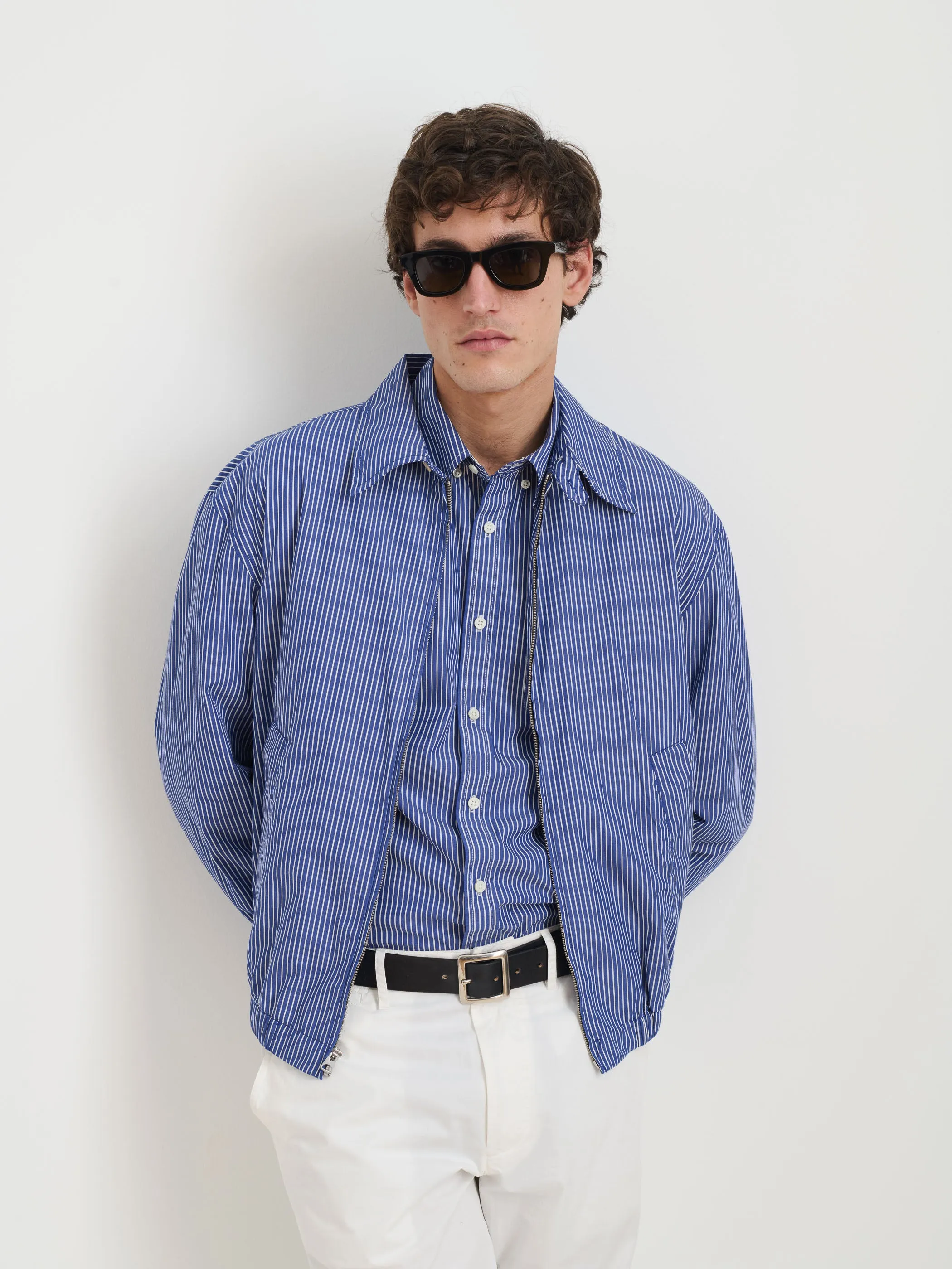 Lightweight Zip Jacket In Cotton sold by Alex Mill product image thumbnail 2