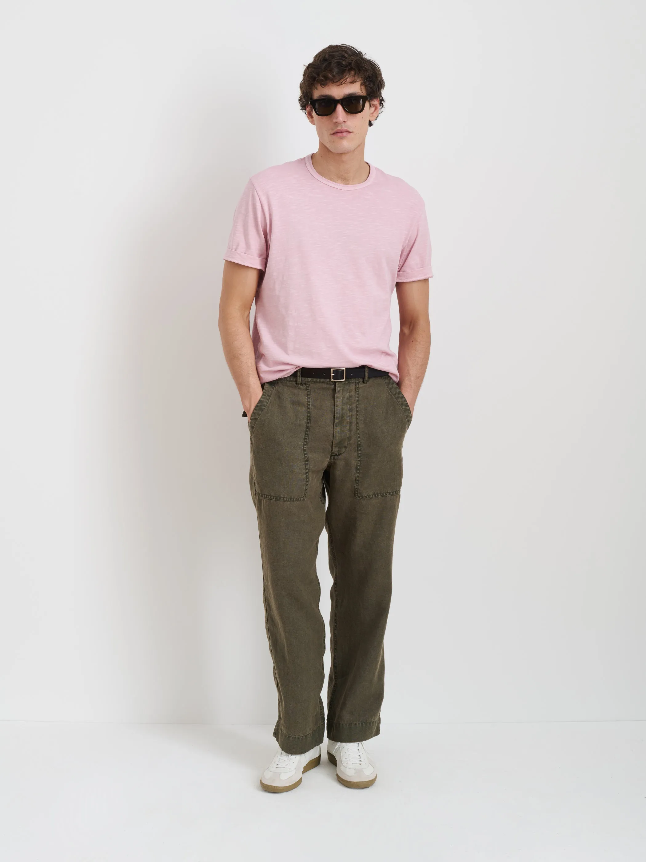 The Standard T-Shirt In Slub Cotton sold by Alex Mill product image thumbnail 3