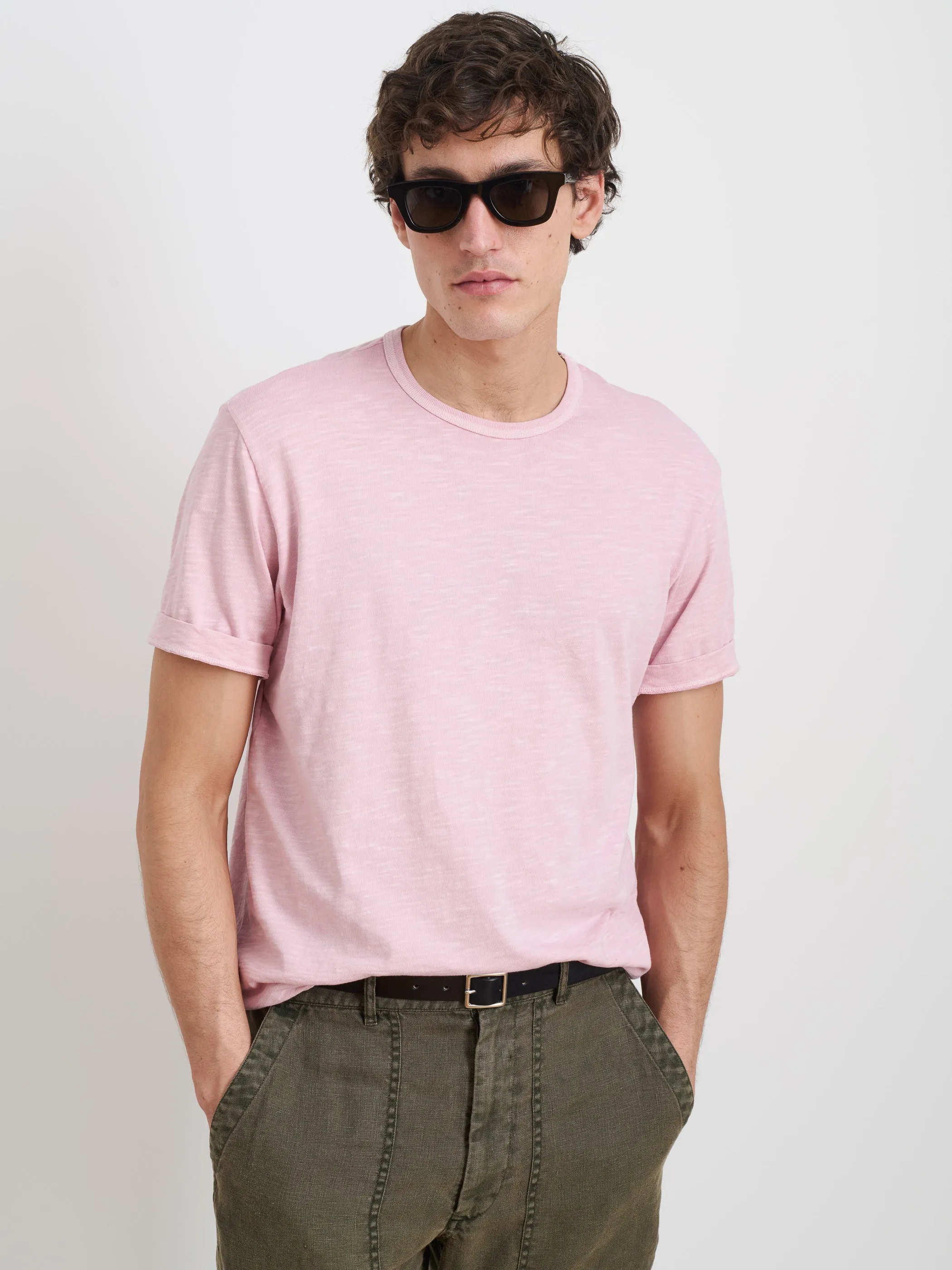 The Standard T-Shirt In Slub Cotton sold by Alex Mill product image thumbnail 2