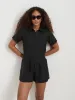 Cassi Romper In Linen sold by Alex Mill
