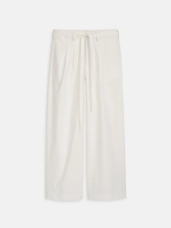 Ina Pleated Pant In Summer Twill sold by Alex Mill