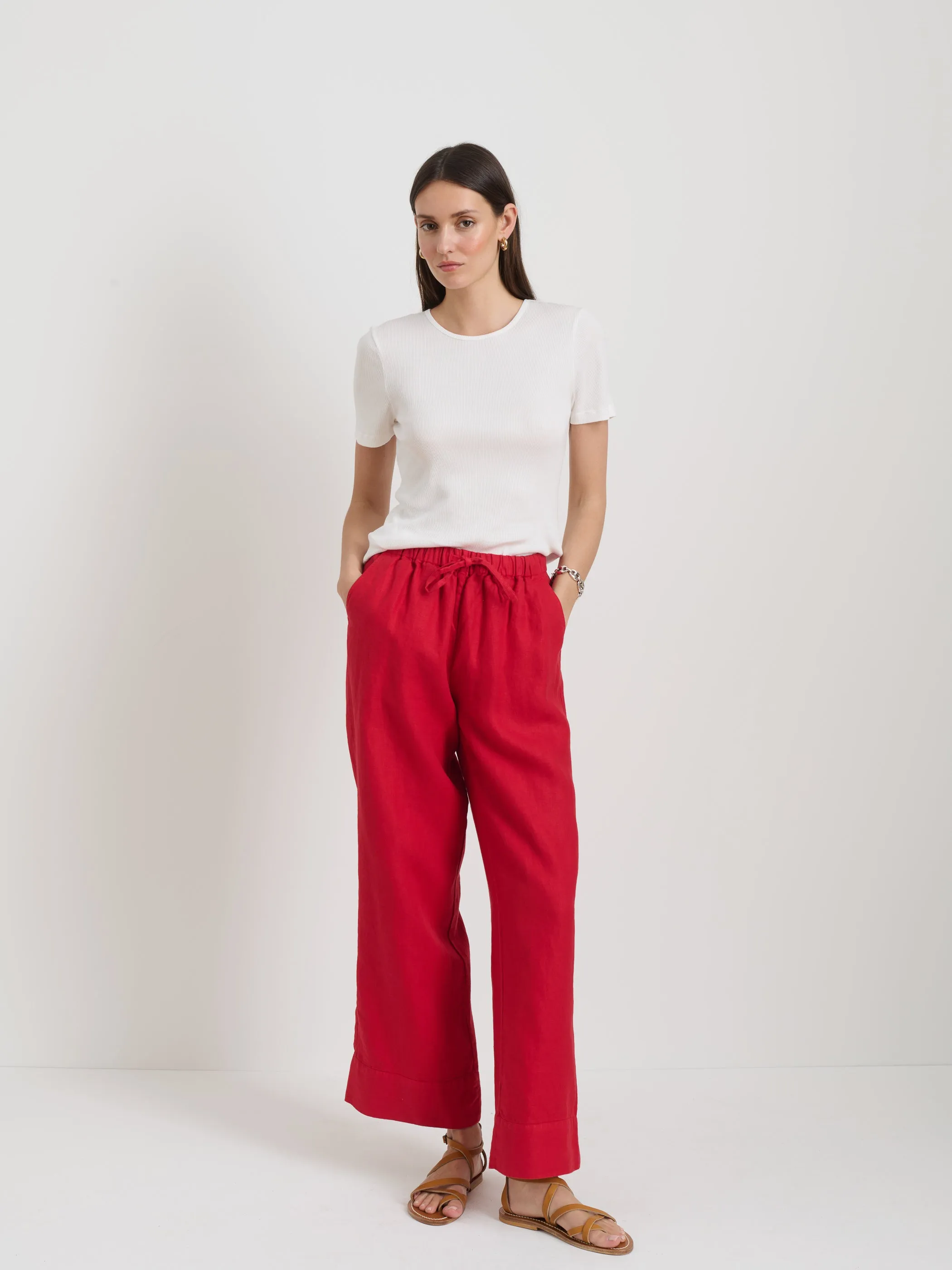 Riley Pant In Linen sold by Alex Mill product image thumbnail 2