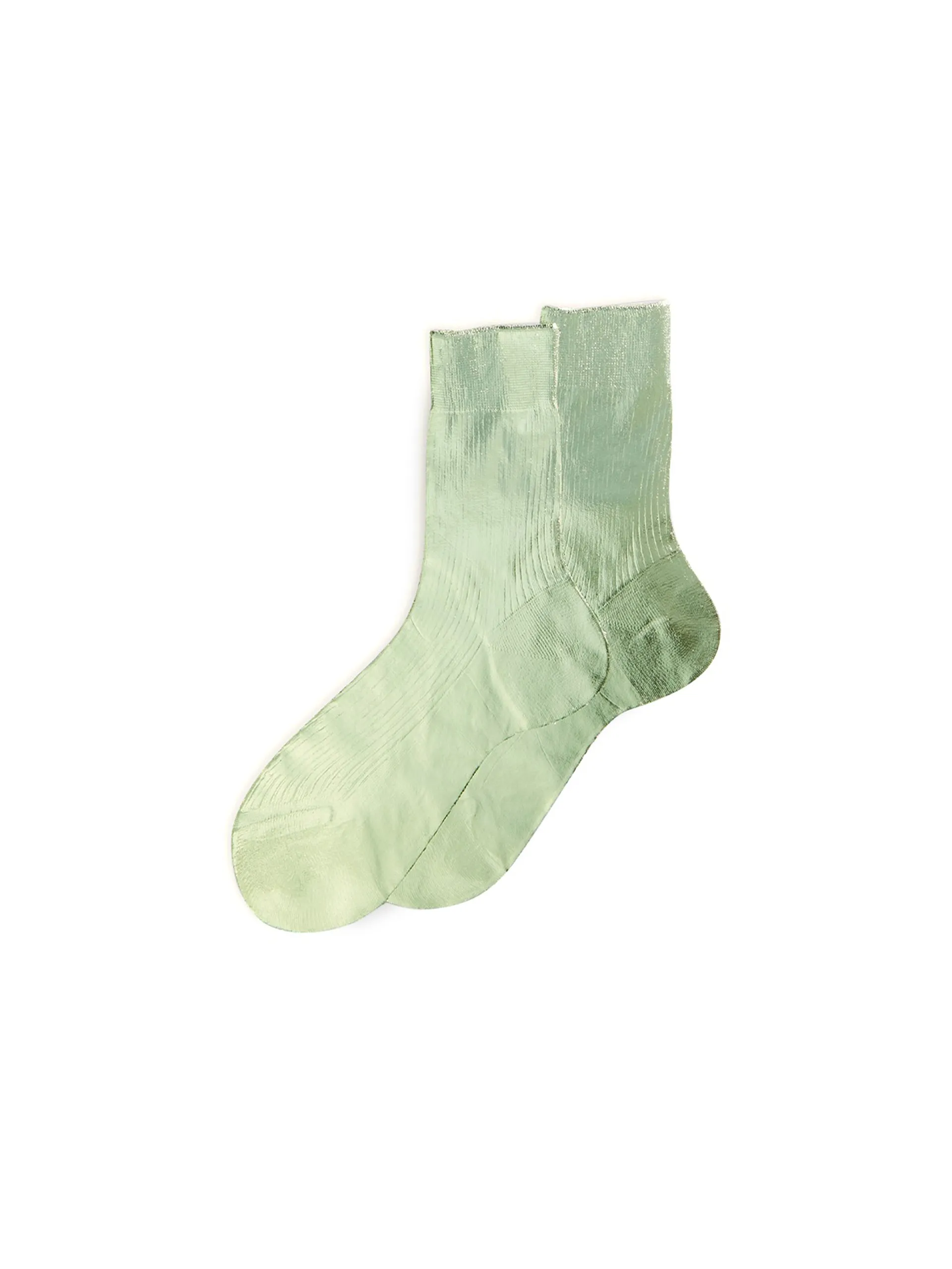 Maria La Rosa Ribbed Laminated Socks sold by Alex Mill