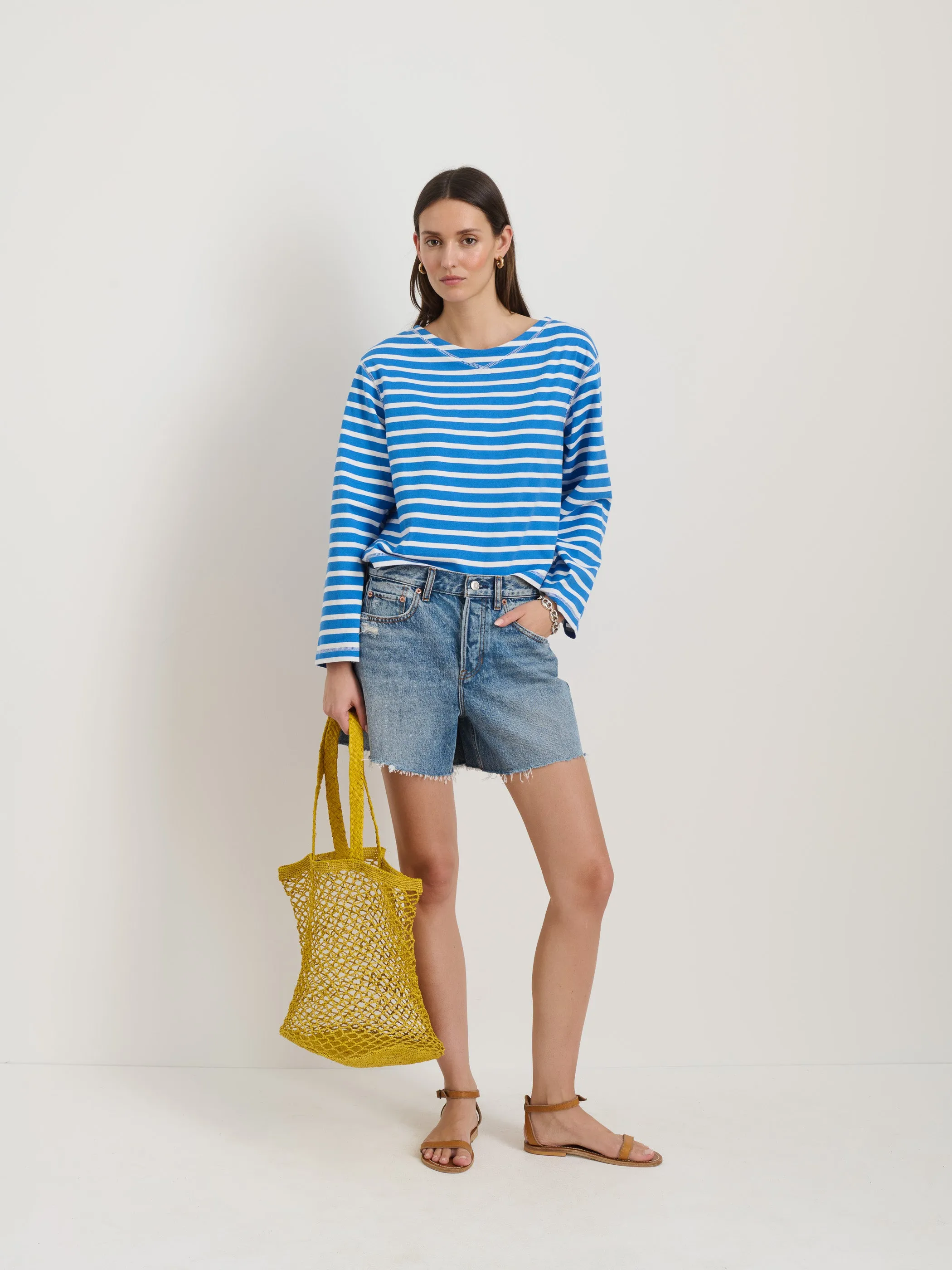 Stella Short in Denim sold by Alex Mill product image thumbnail 2