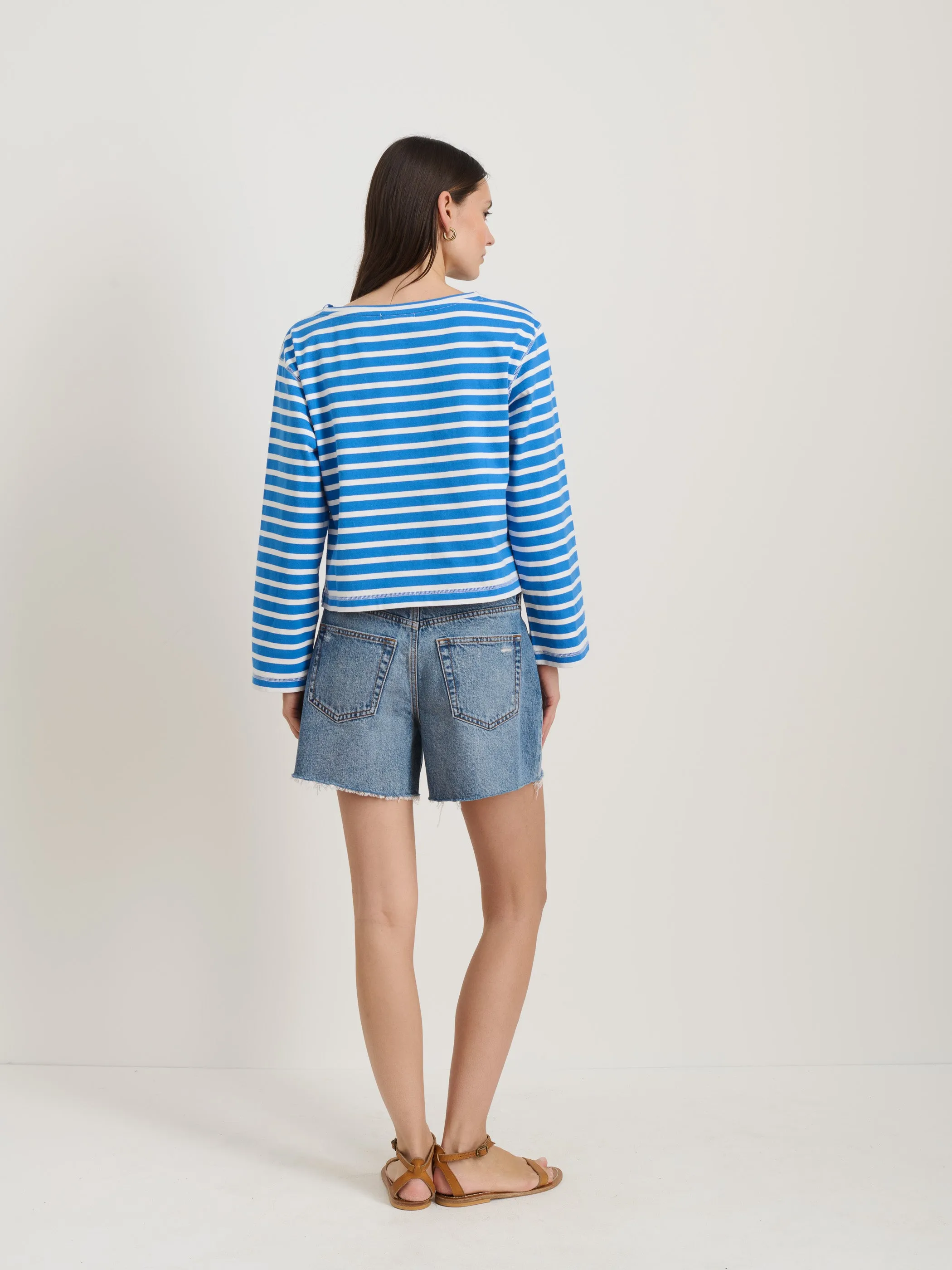 Stella Short in Denim sold by Alex Mill product image thumbnail 5