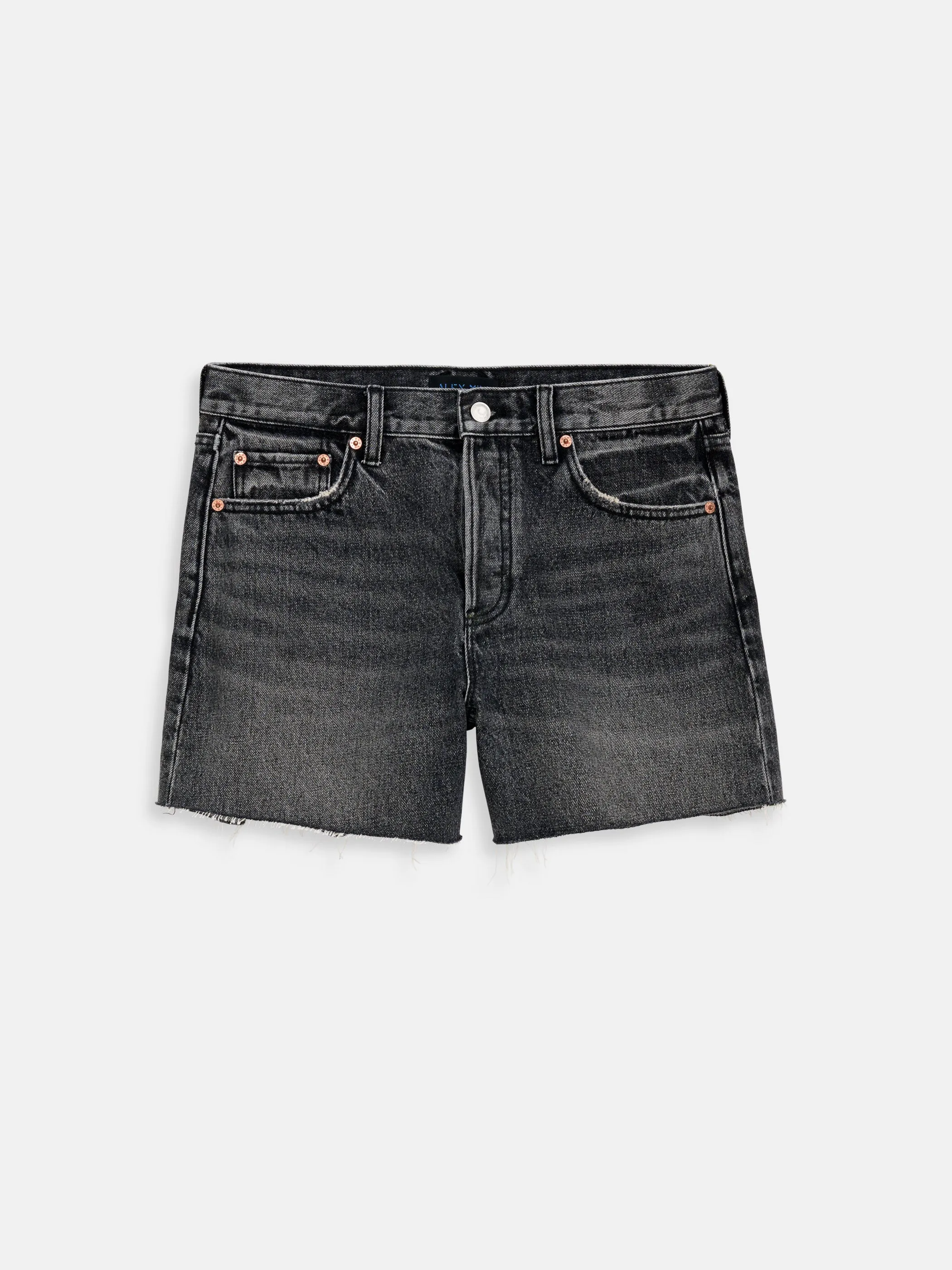 Stella Short in Black Denim sold by Alex Mill