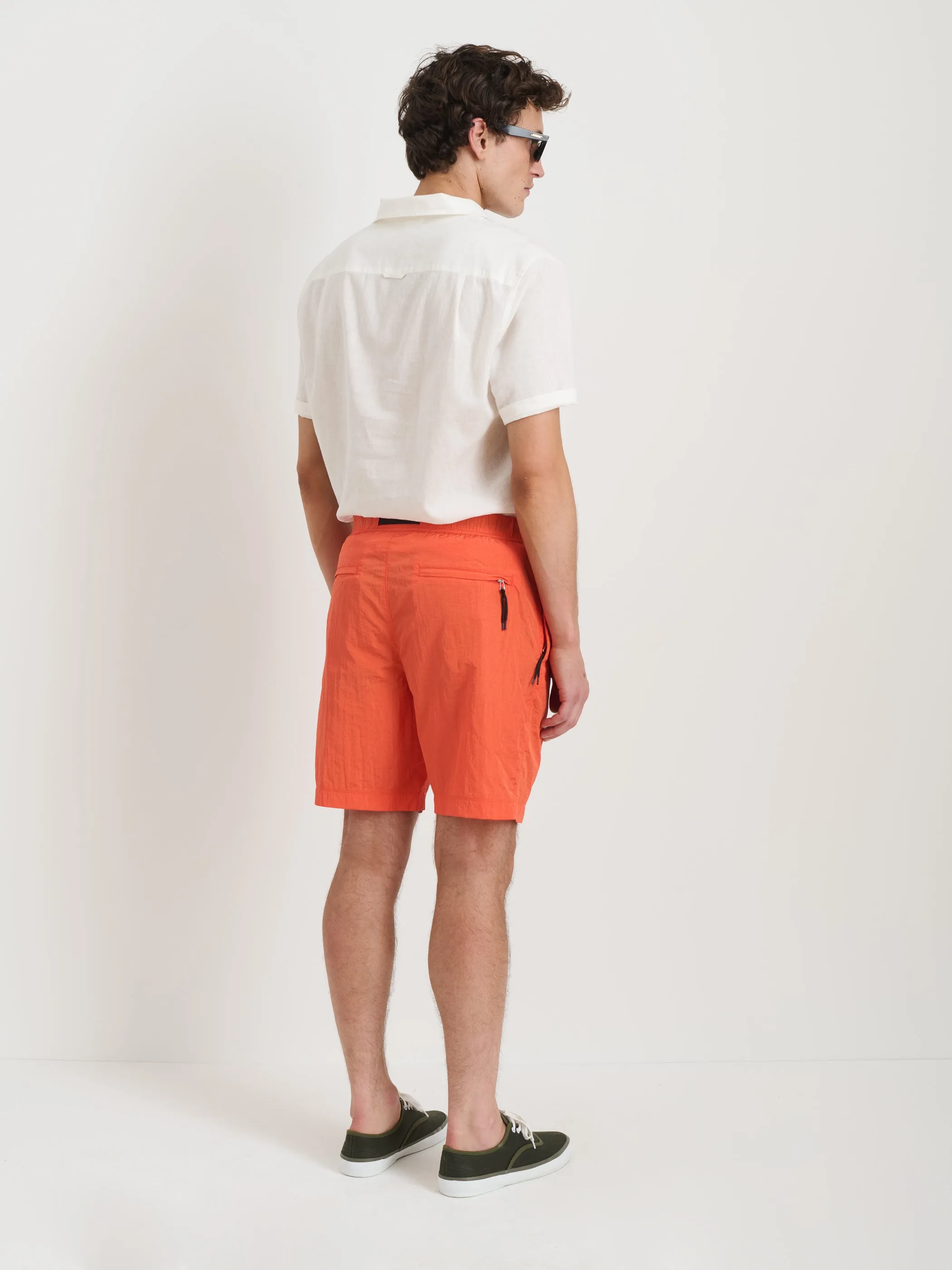 Trail Short In Crinkle Nylon | Parallel