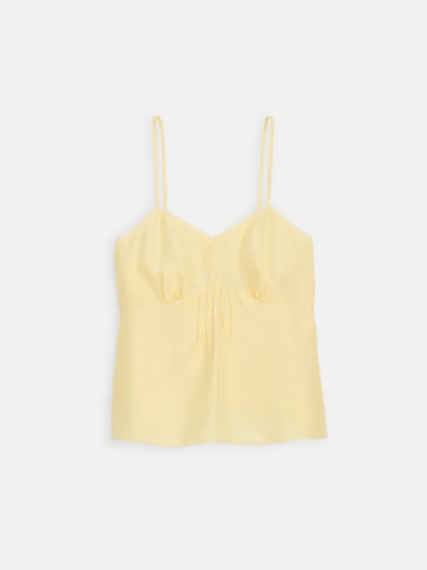 Lilly Cami In Washed Silk sold by Alex Mill