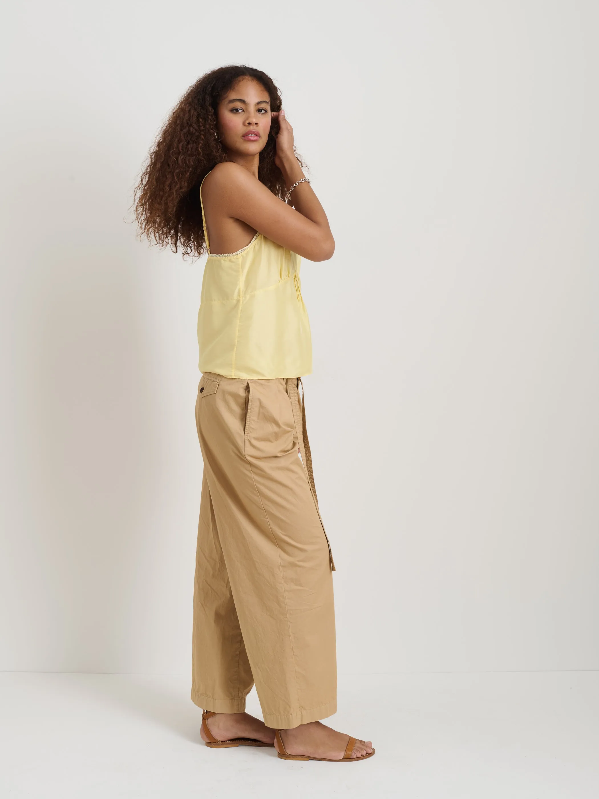 Lilly Cami In Washed Silk sold by Alex Mill product image thumbnail 5