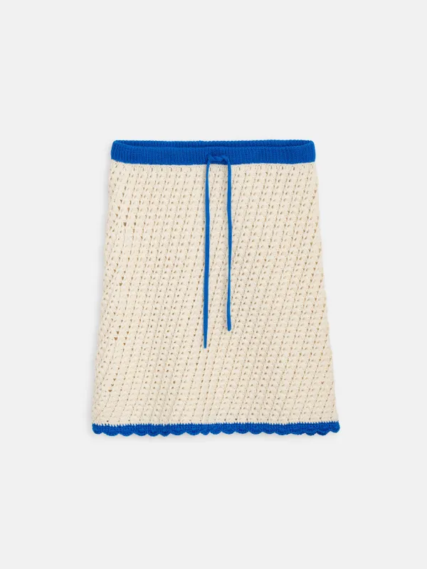 Callie Hand Crochet Skirt In Cotton sold by Alex Mill
