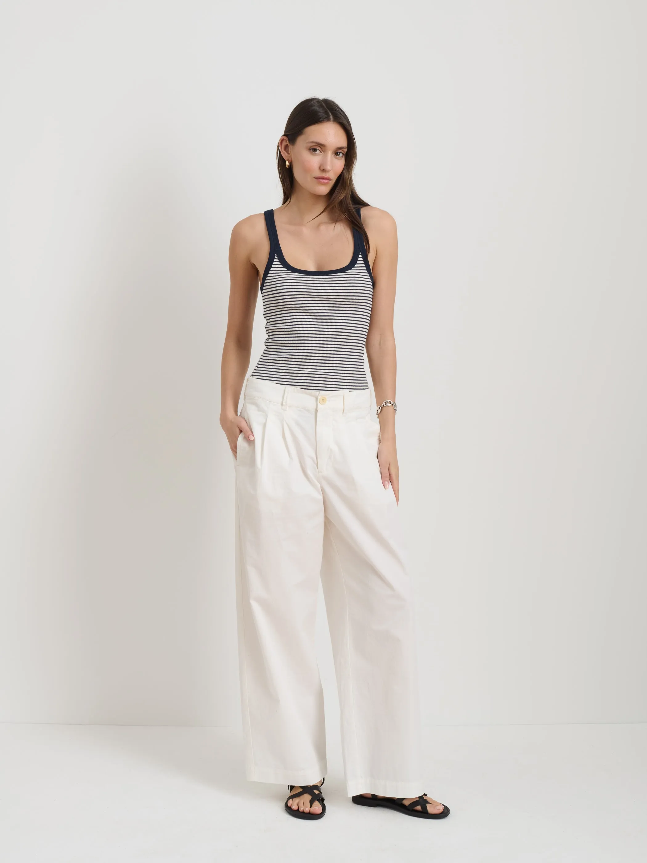 365 Ribbed Tank sold by Alex Mill product image thumbnail 3