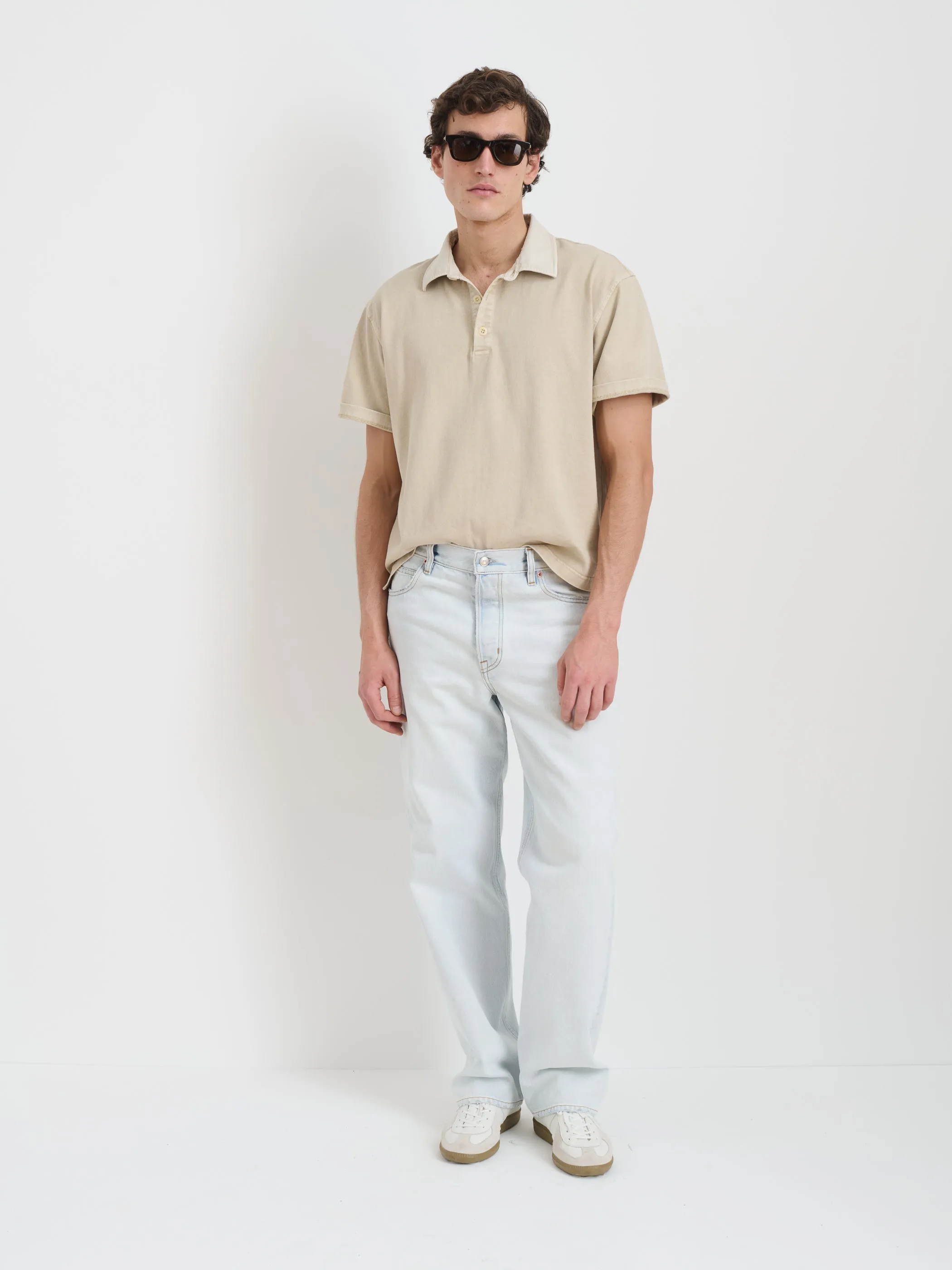 Lucas Polo In Heavyweight Cotton sold by Alex Mill product image thumbnail 3