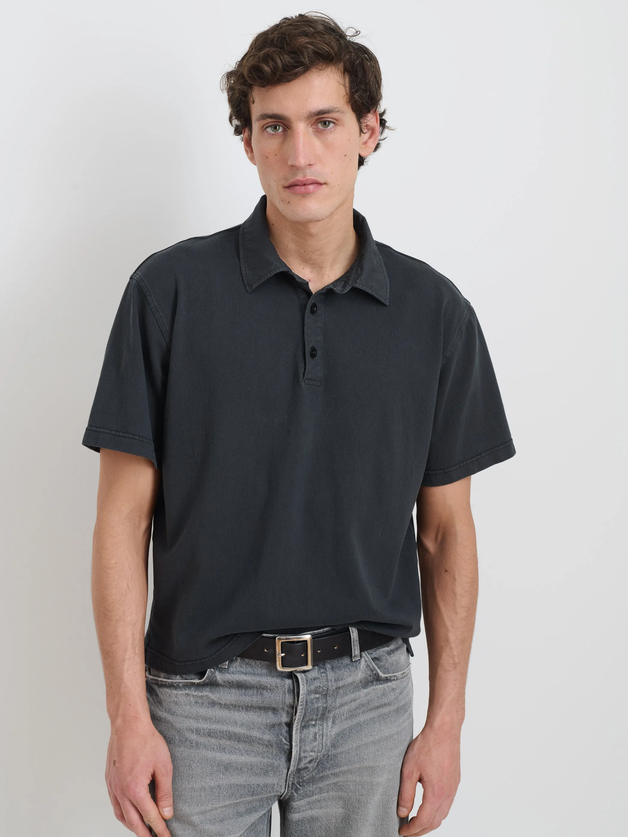 Lucas Polo In Heavyweight Cotton sold by Alex Mill product image thumbnail 2