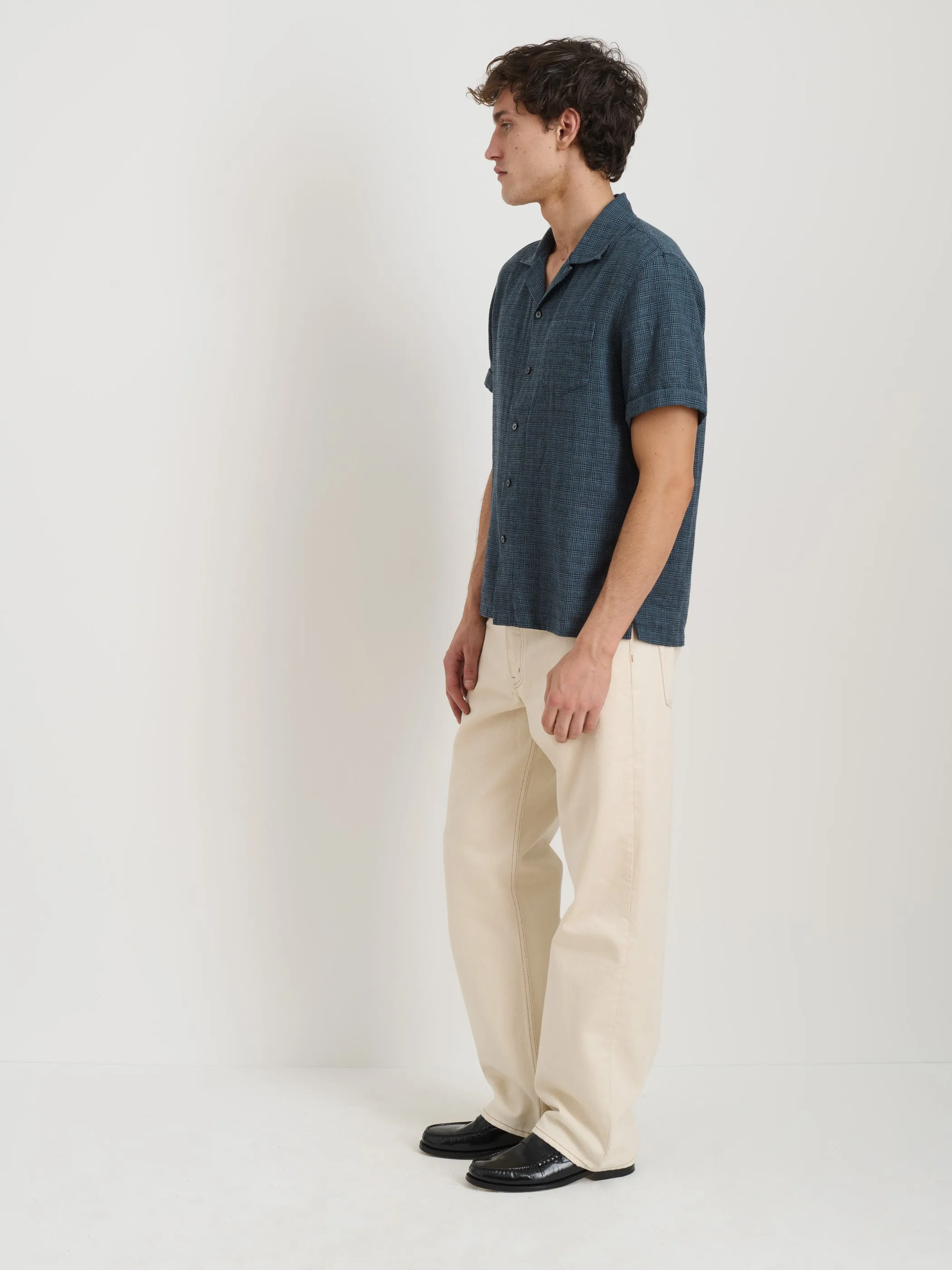 Camp Shirt In Plaid sold by Alex Mill product image thumbnail 4