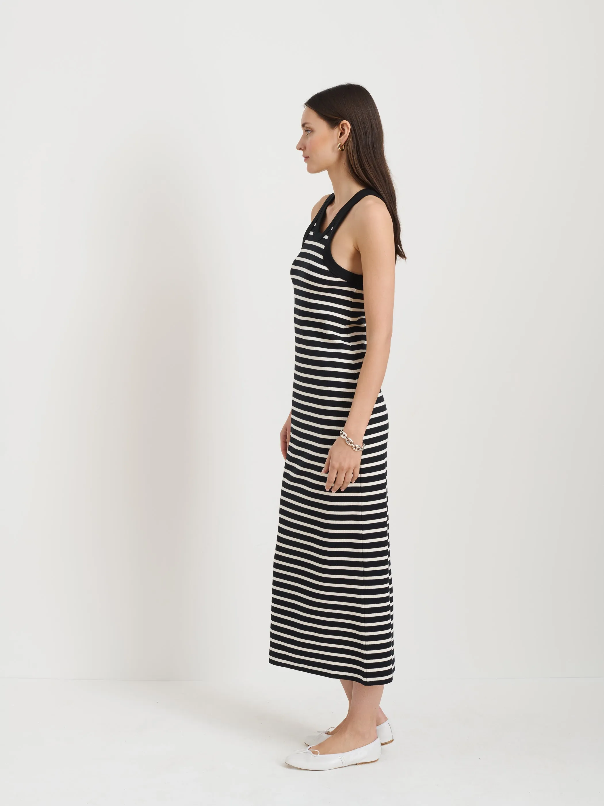 Everyday Rib Tank Dress sold by Alex Mill product image thumbnail 3