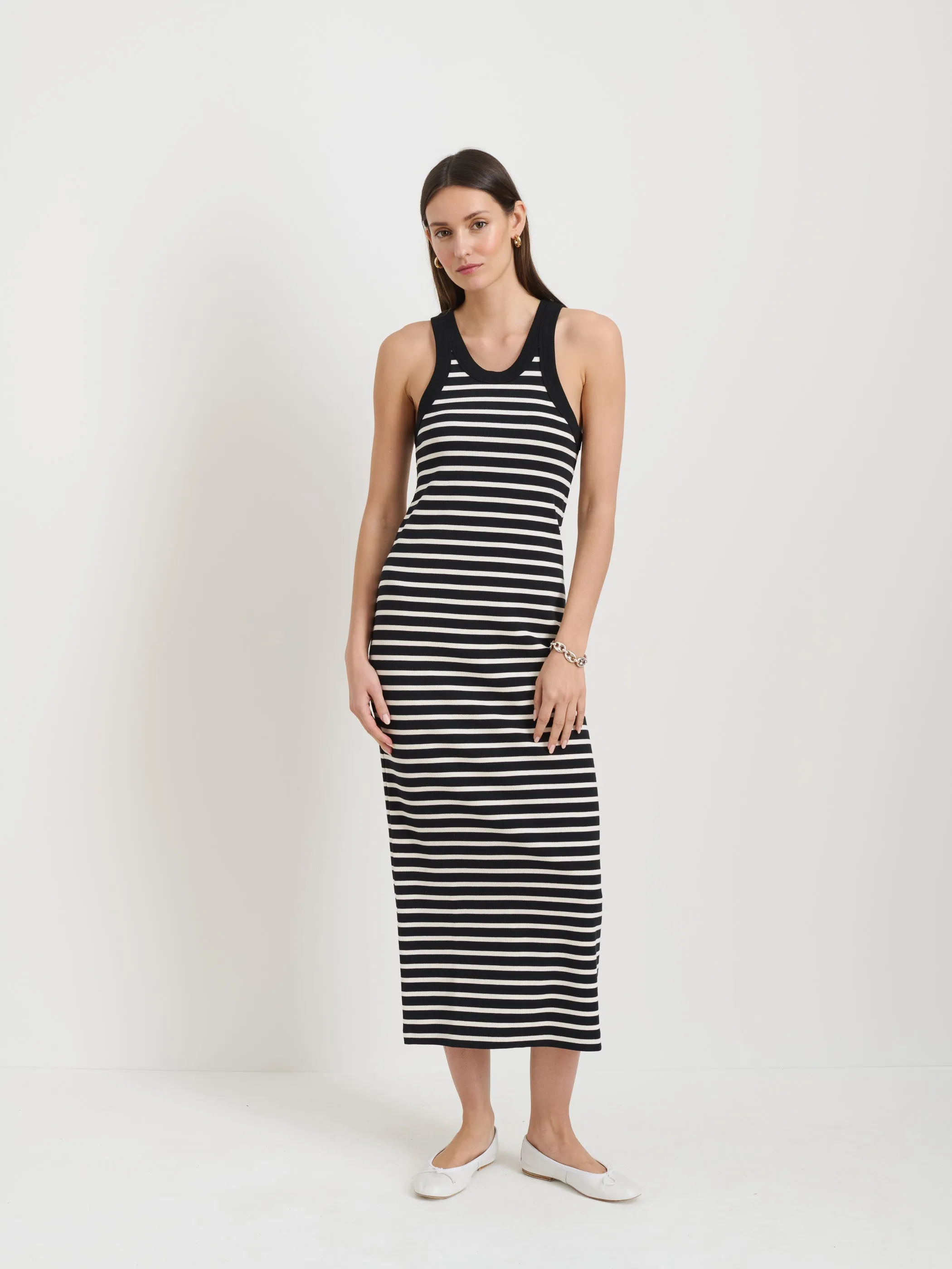 Everyday Rib Tank Dress sold by Alex Mill product image thumbnail 2