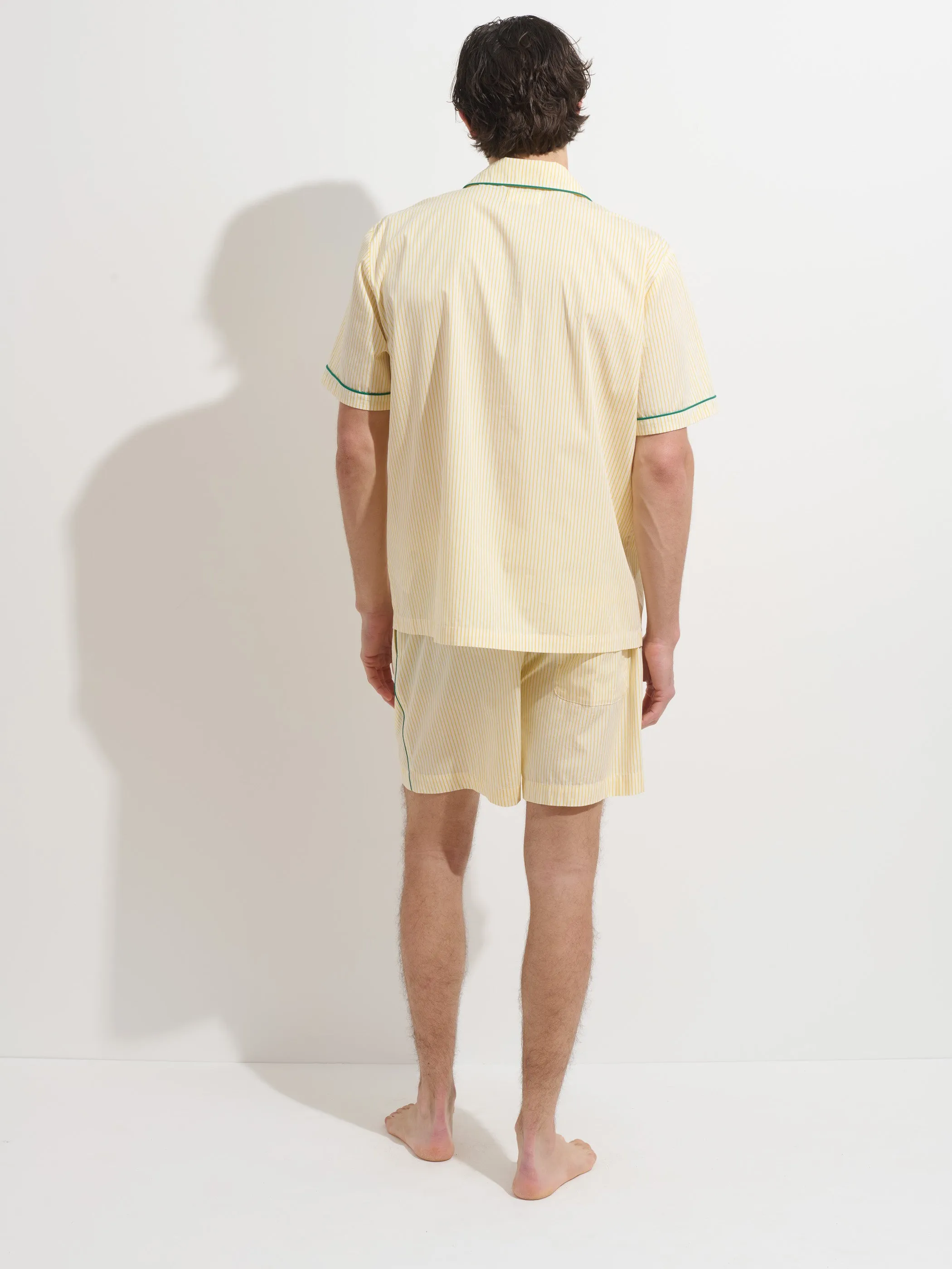 P'Jimmies Sleep Short In Stripe sold by Alex Mill product image thumbnail 5