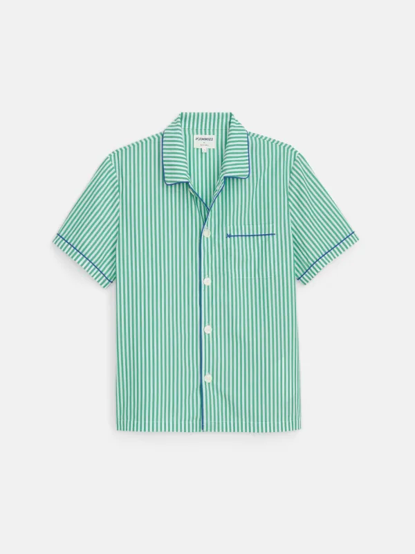 P'Jimmies Short Sleeve Sleep Shirt In Stripe sold by Alex Mill