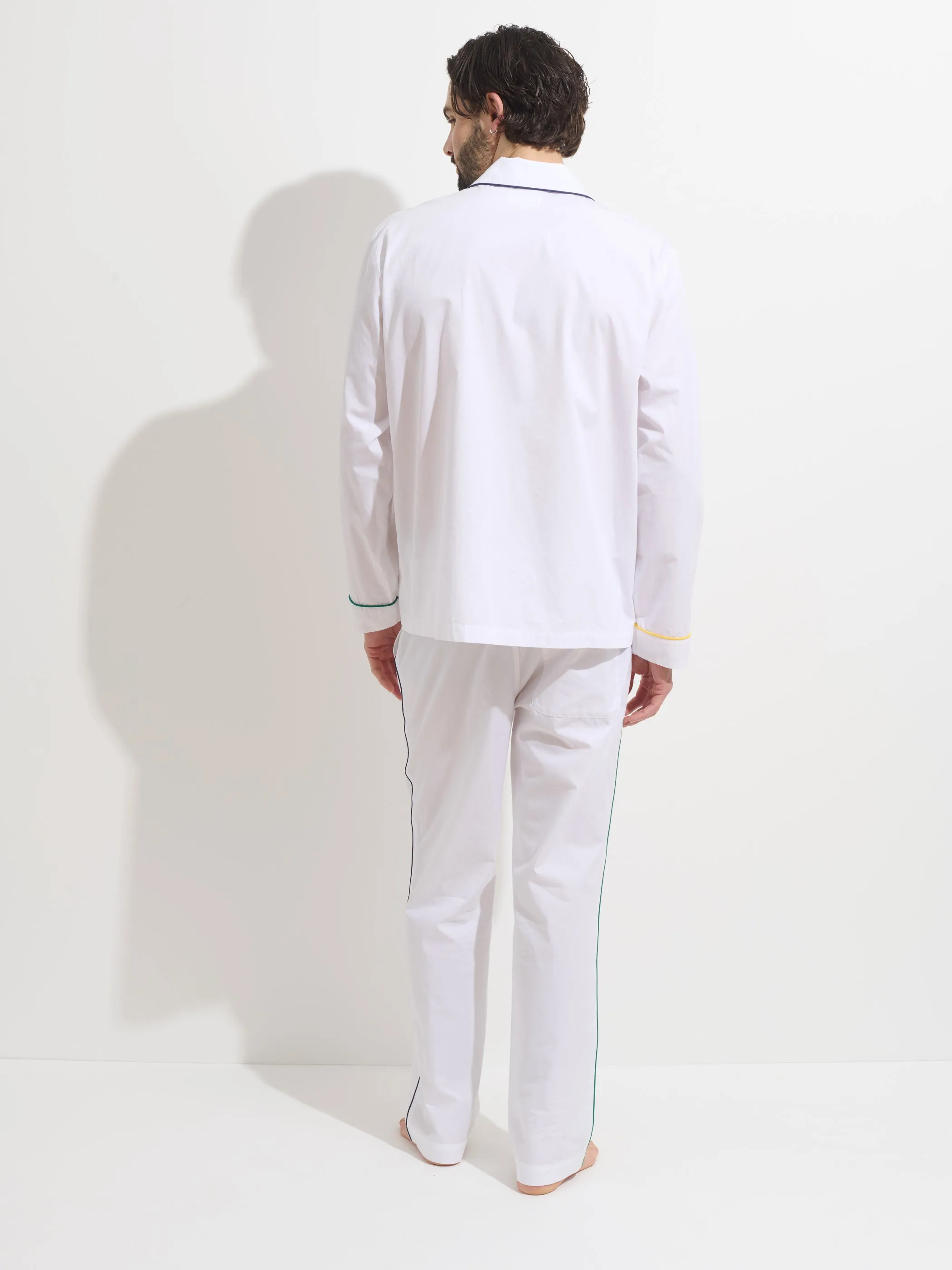 P'Jimmies Sleep Shirt In Solid sold by Alex Mill product image thumbnail 5