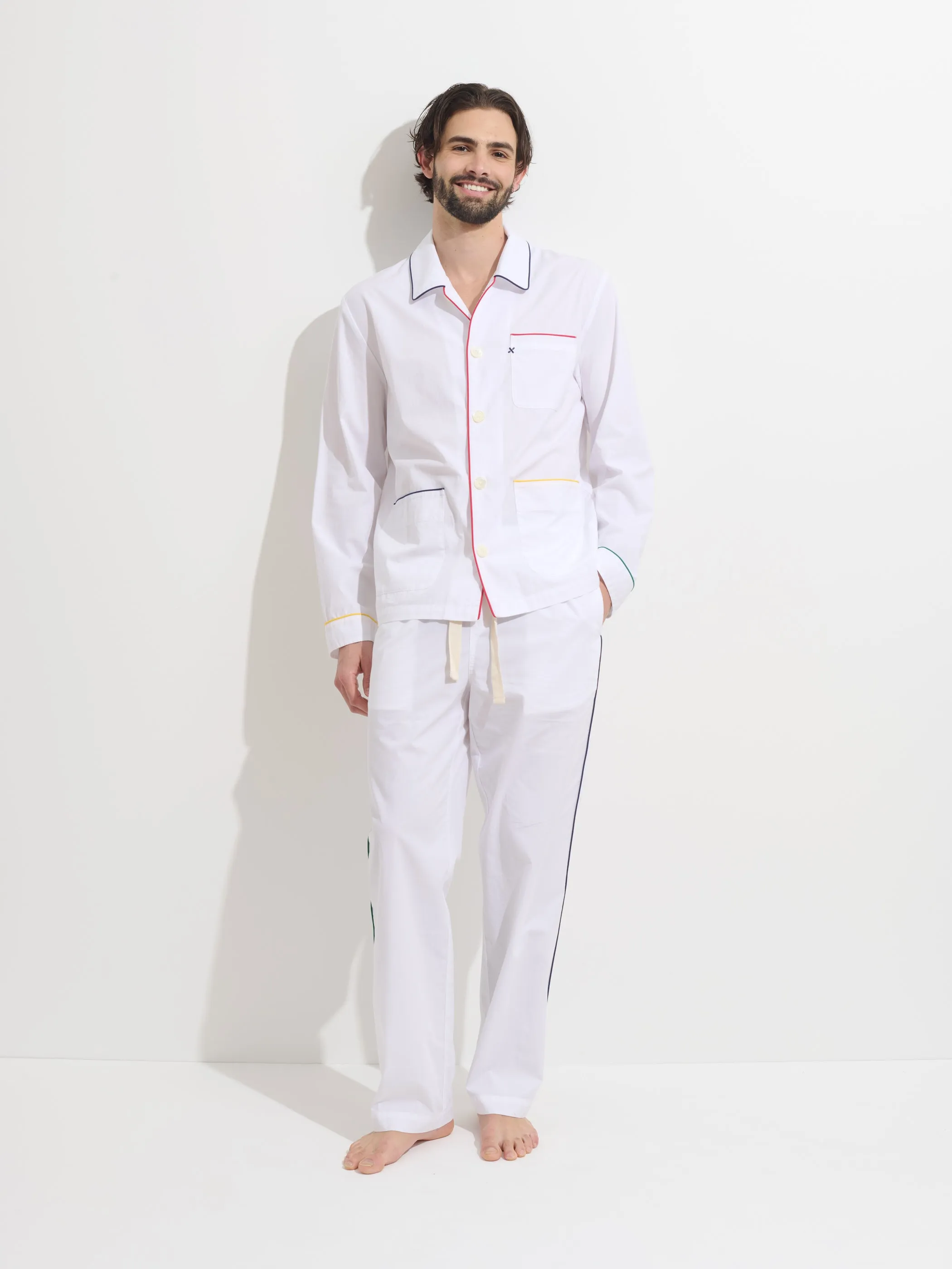 P'Jimmies Sleep Shirt In Solid sold by Alex Mill product image thumbnail 3