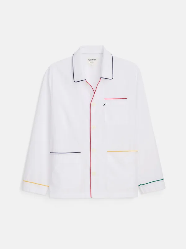 P'Jimmies Sleep Shirt In Solid sold by Alex Mill