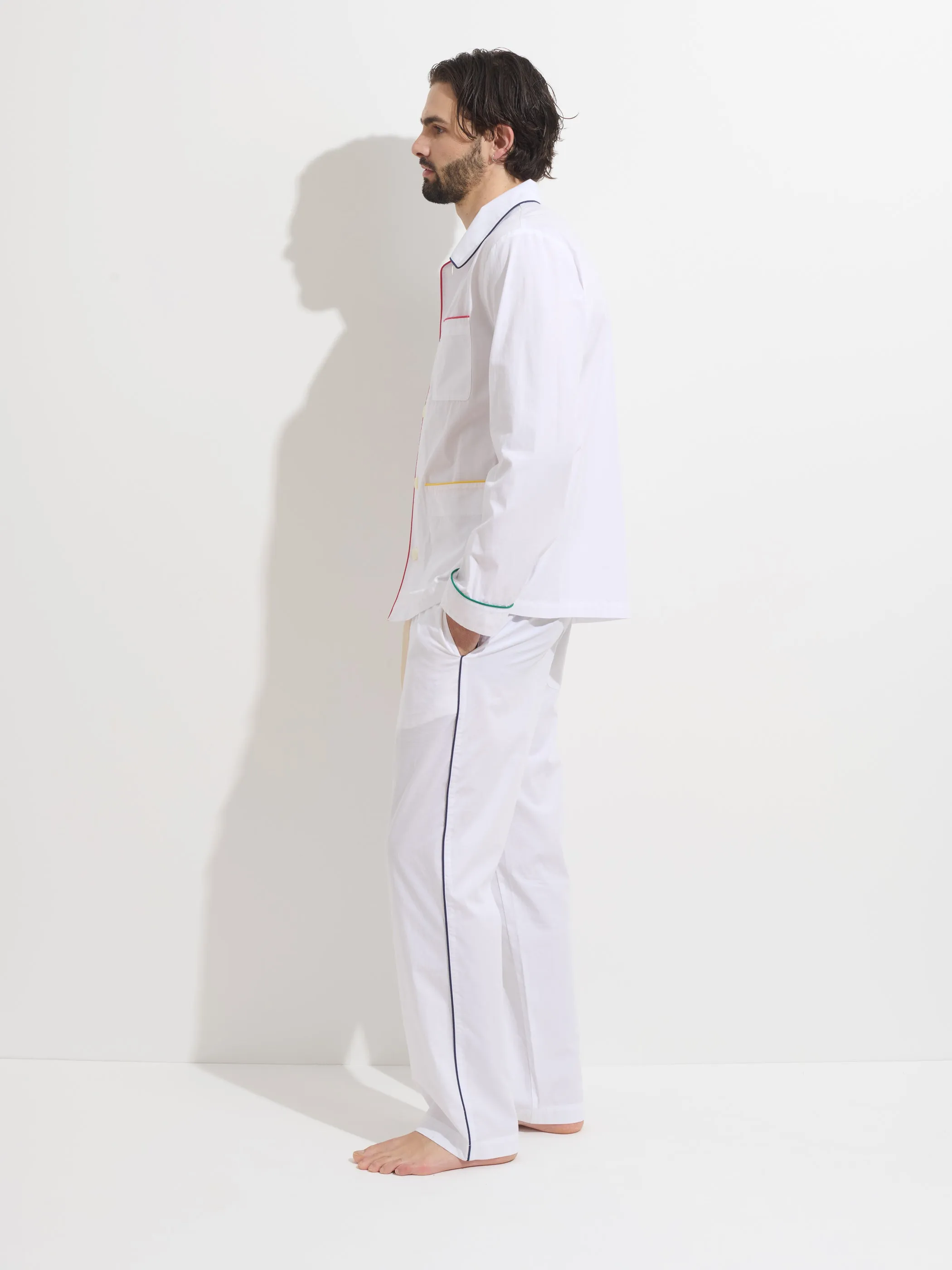 P'Jimmies Sleep Pant In Solid sold by Alex Mill product image thumbnail 4