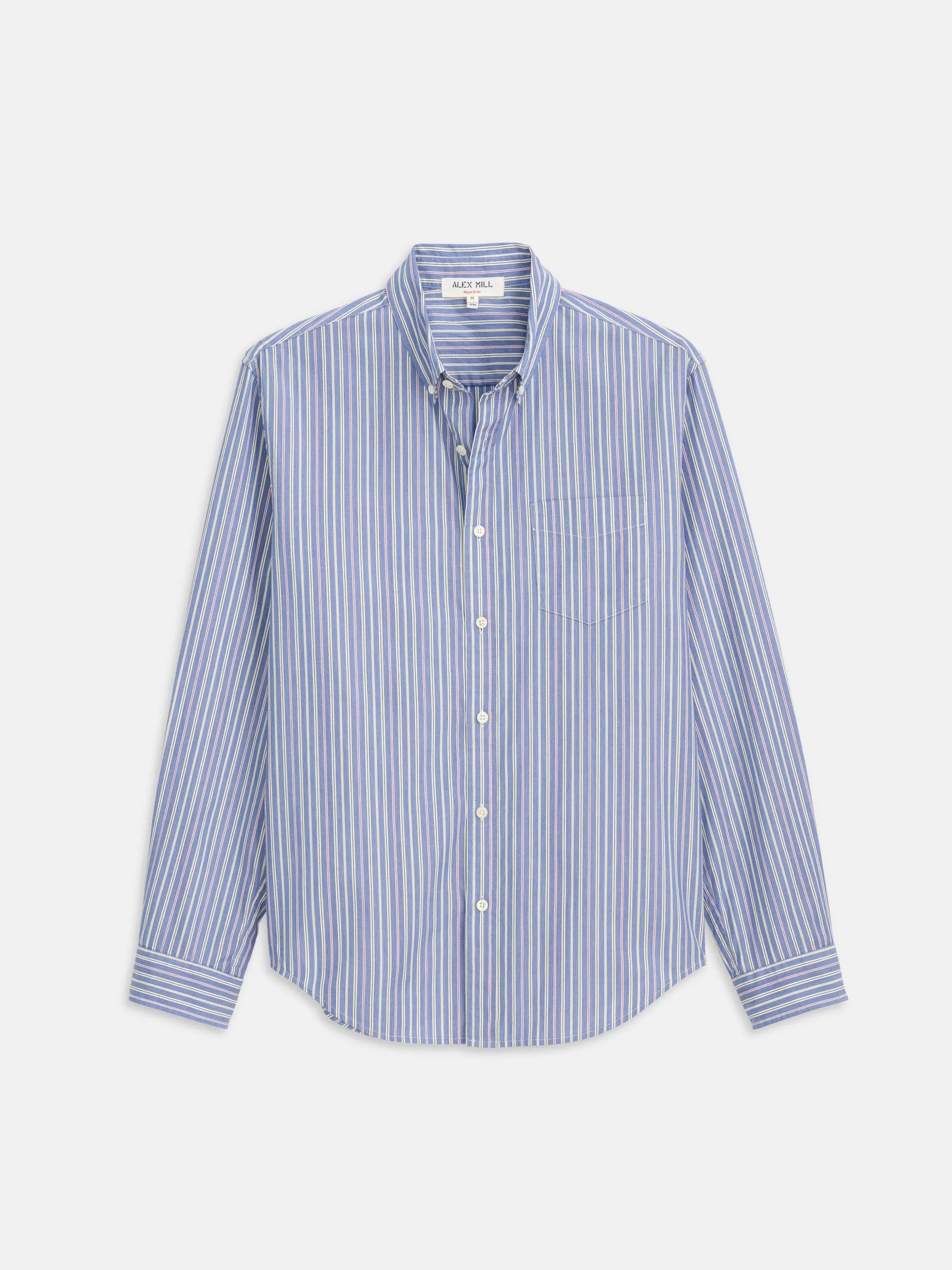 Mill Striped Shirt In Cotton Poplin sold by Alex Mill