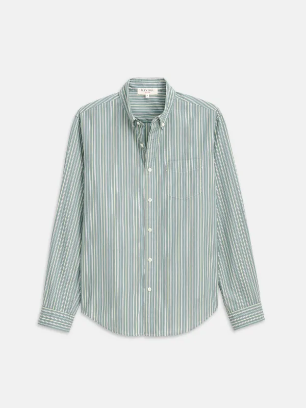 Mill Striped Shirt In Cotton Poplin sold by Alex Mill