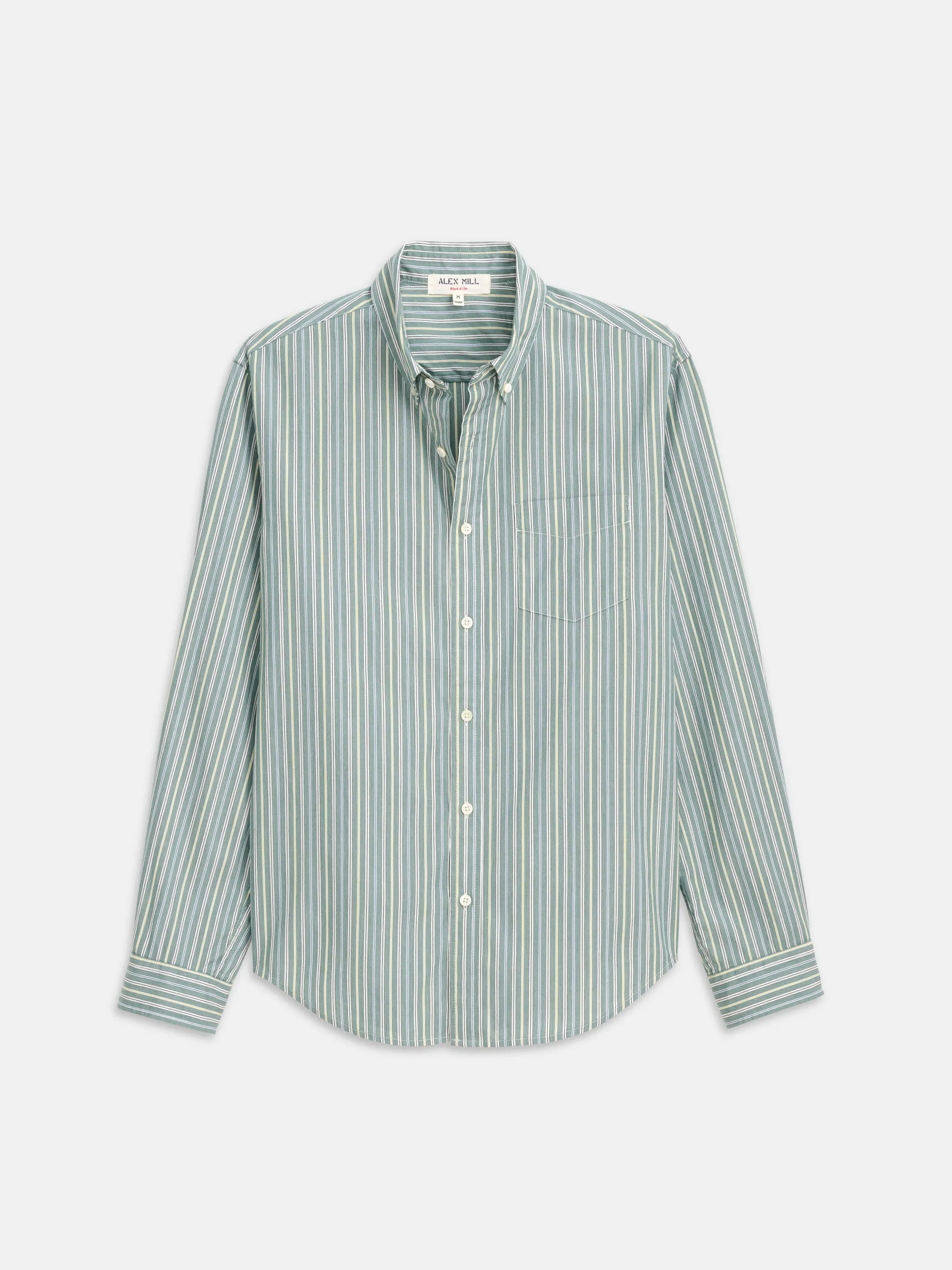 Mill Striped Shirt In Cotton Poplin sold by Alex Mill