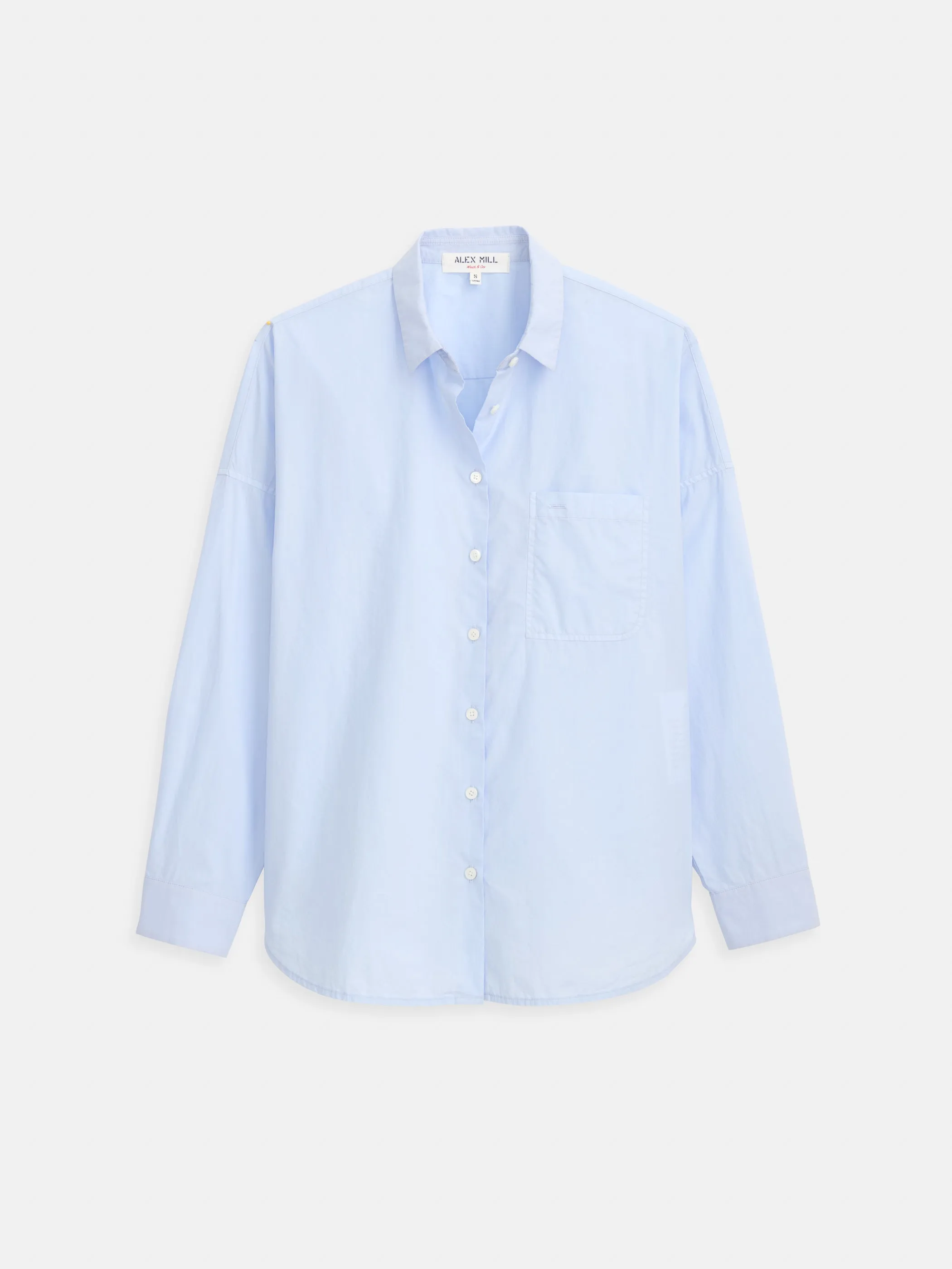 Jo Shirt In Cotton Poplin sold by Alex Mill