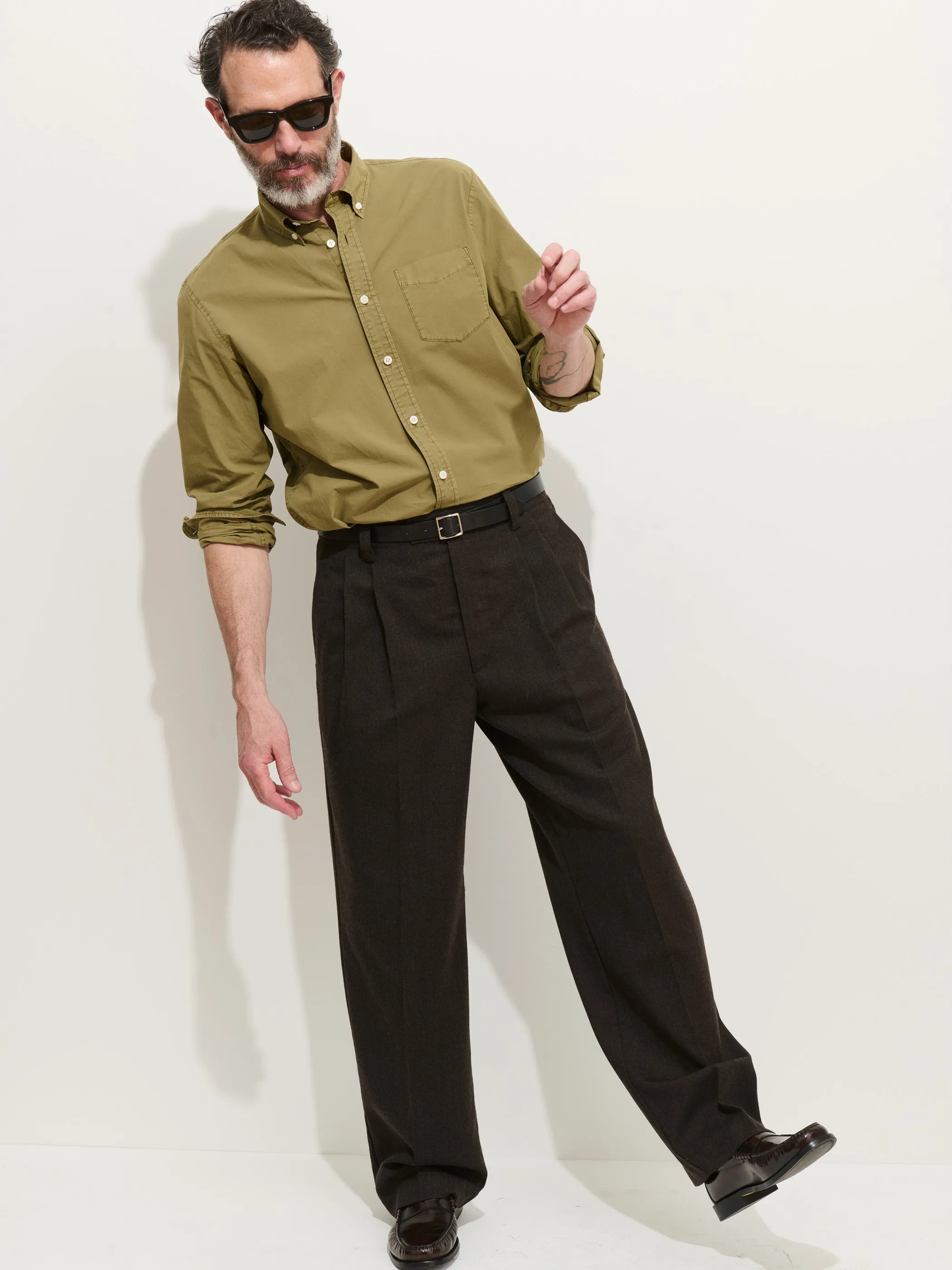 Mill Shirt In Cotton Poplin sold by Alex Mill product image thumbnail 2