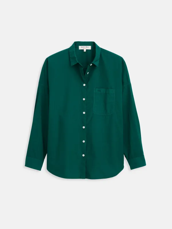 Jo Shirt In Cotton Poplin sold by Alex Mill