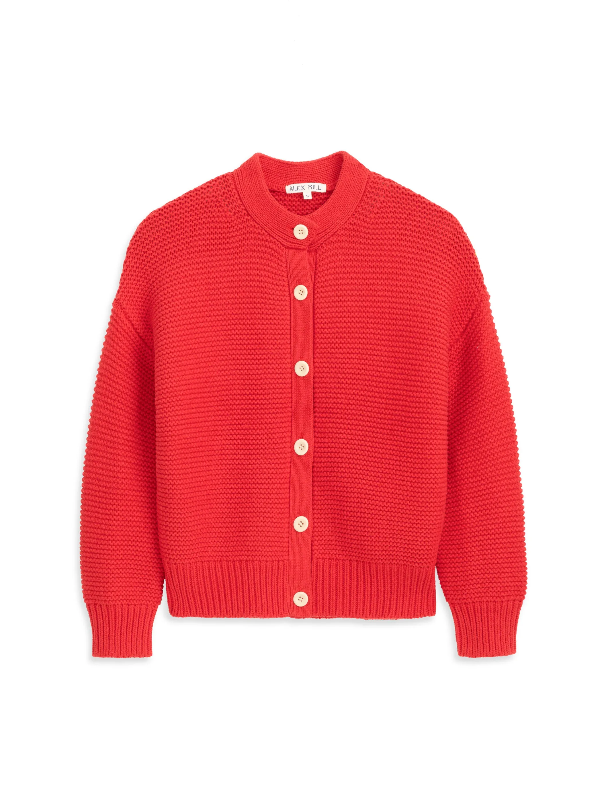 Nico Cardigan In Cotton sold by Alex Mill