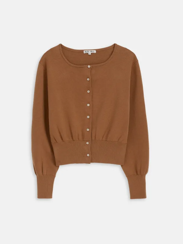 Louisa Cardigan In Cotton Cashmere sold by Alex Mill