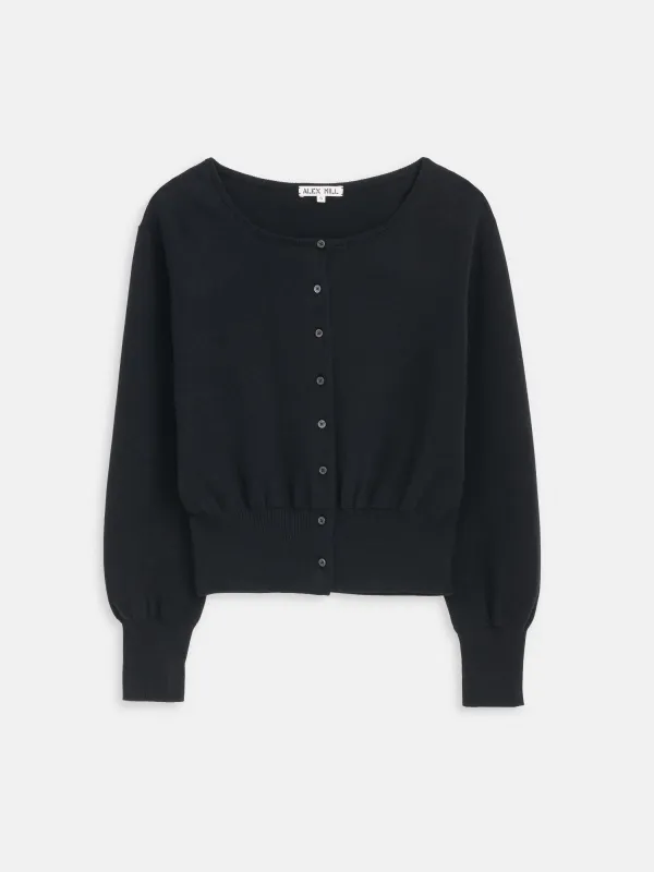 Louisa Cardigan In Cotton Cashmere sold by Alex Mill