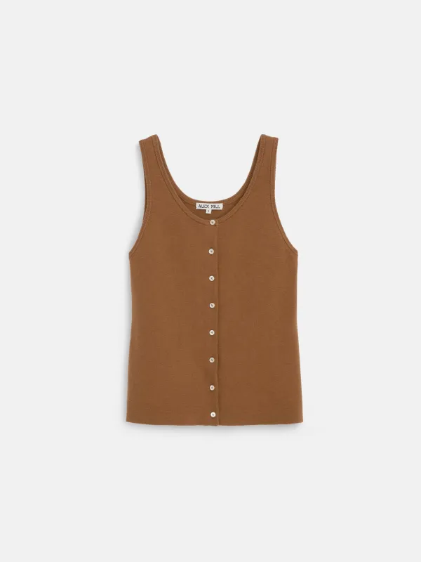 Louisa Vest In Cotton Cashmere sold by Alex Mill