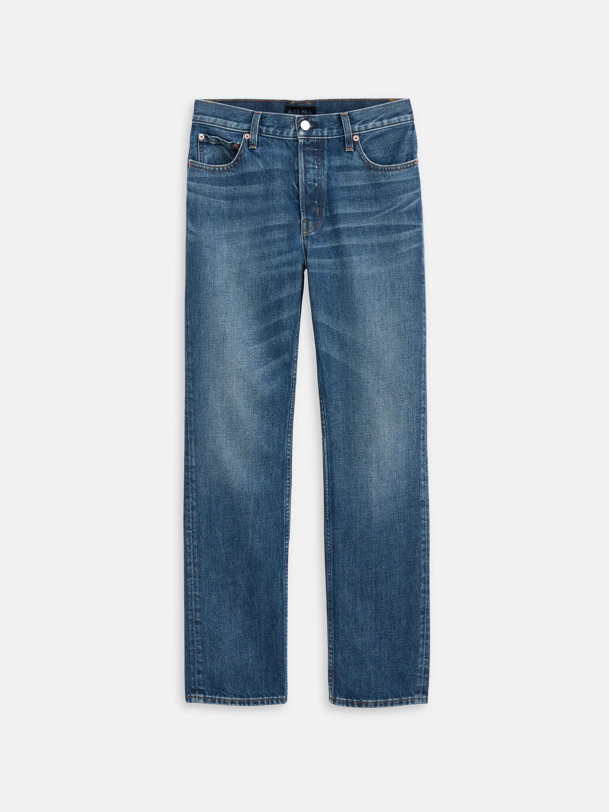Jane Mid Rise Straight Jean sold by Alex Mill