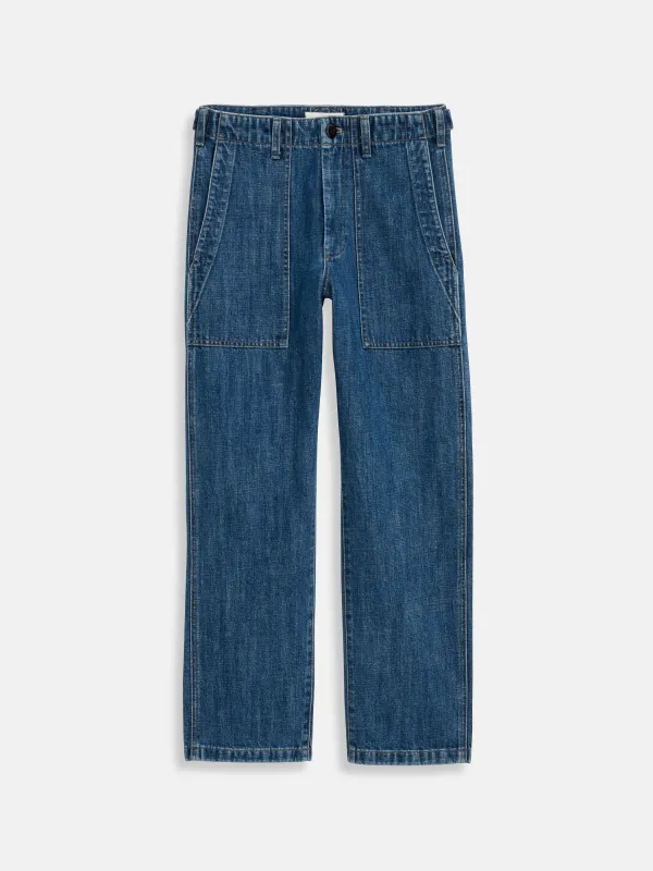 Neil Pant In Denim sold by Alex Mill