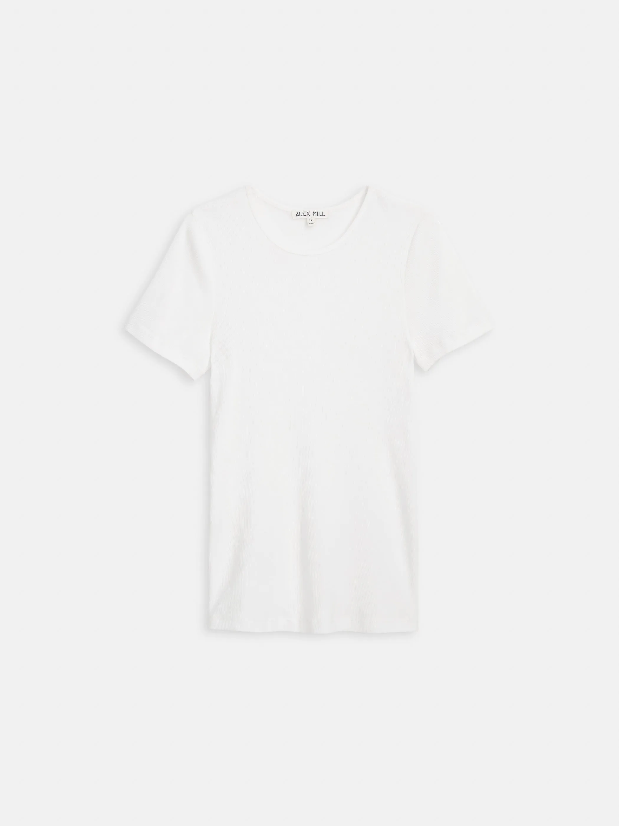 Carolyn Tee In Fine Rib sold by Alex Mill